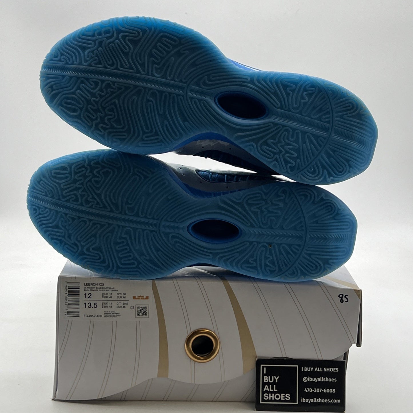 Size 12 - Nike LeBron 21 Light Armory Blue (FQ4052-400)