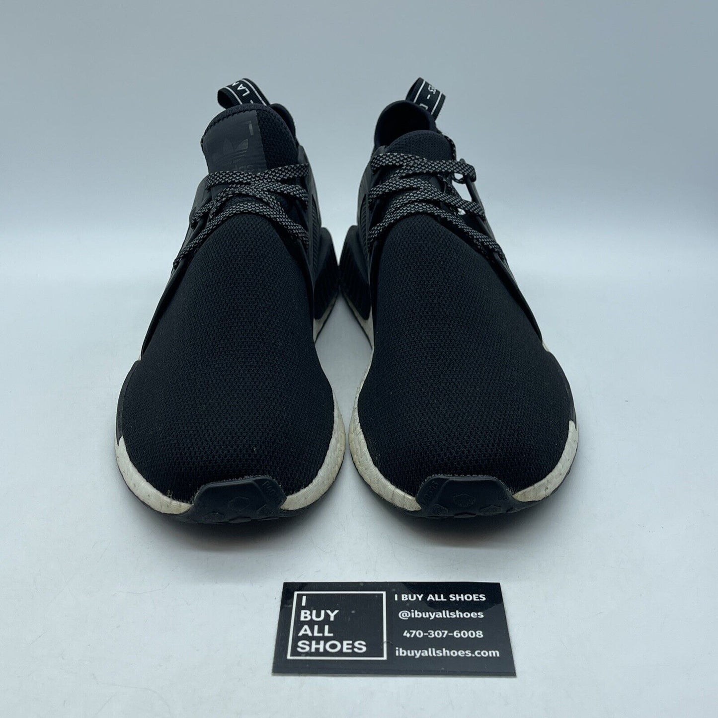 Size 13 - adidas NMD_XR1 Core Black White Suede Leather (BY3050)