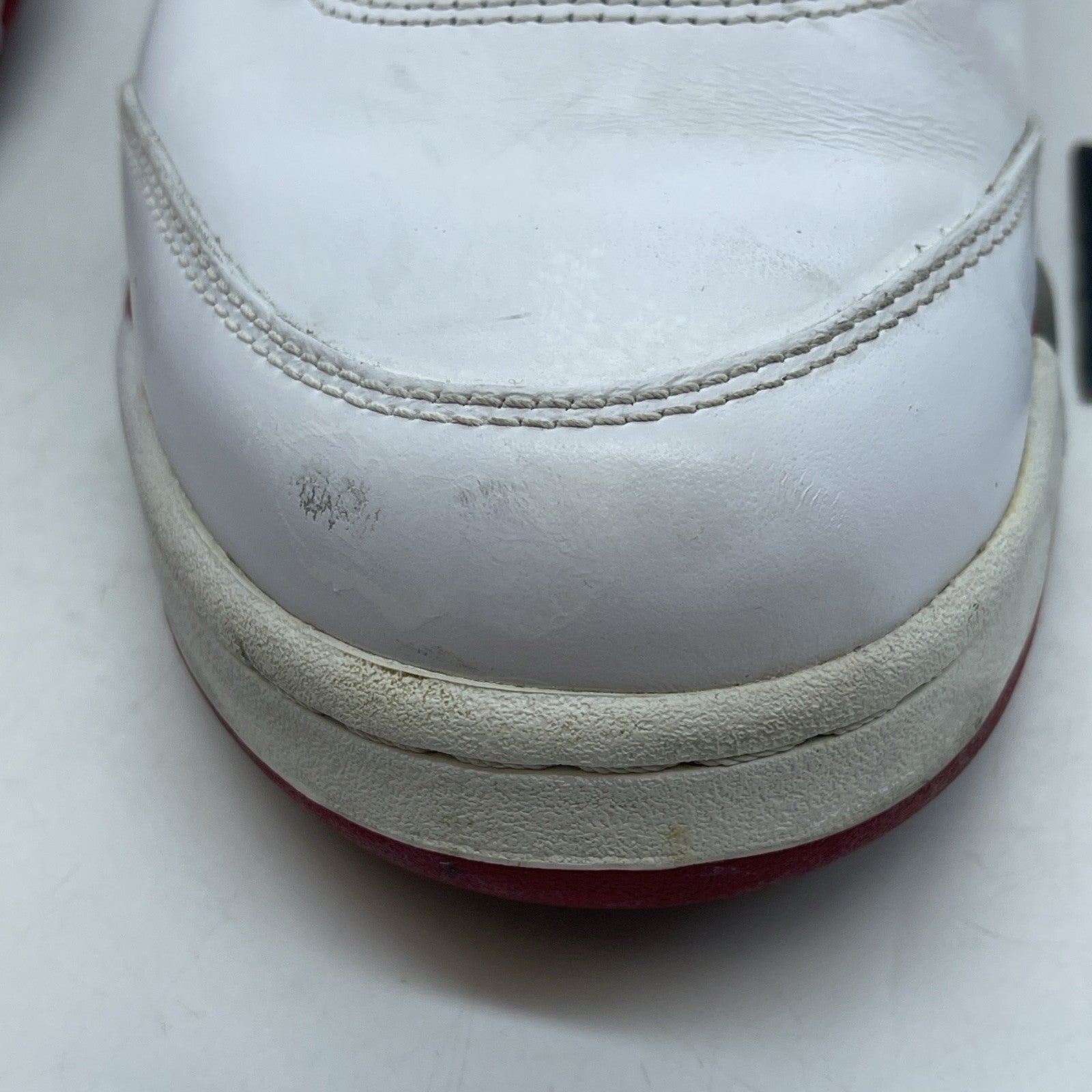 Size 10.5 - Air Jordan 5 Retro 2013 Fire Red White Black Leather (136027-120)