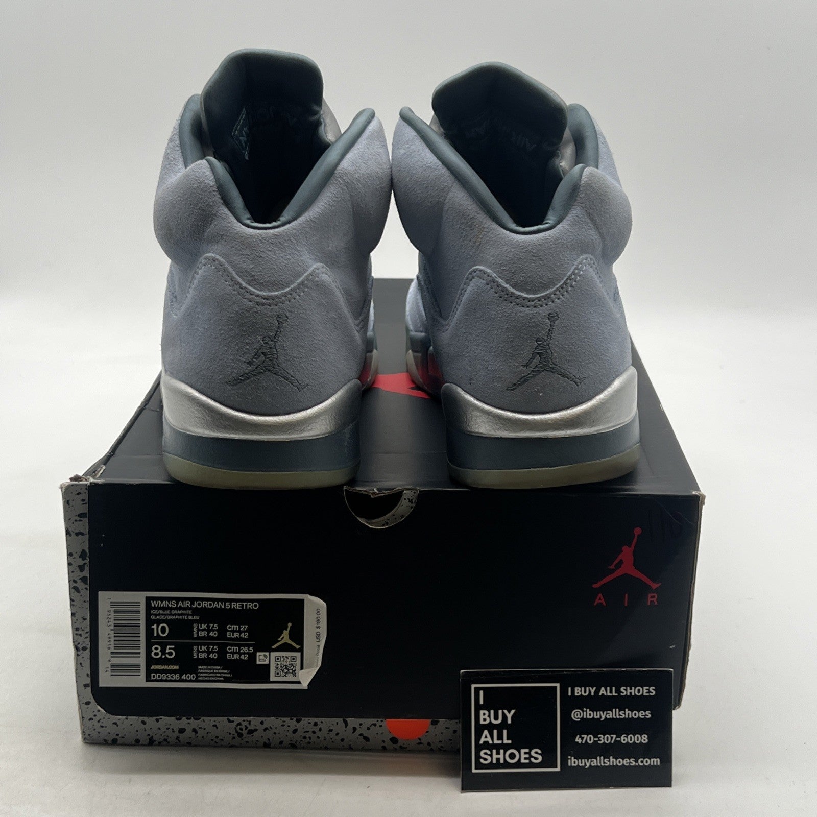 Size 10 - Air Jordan 5 Retro Blue Bird W (DD9336-400)
