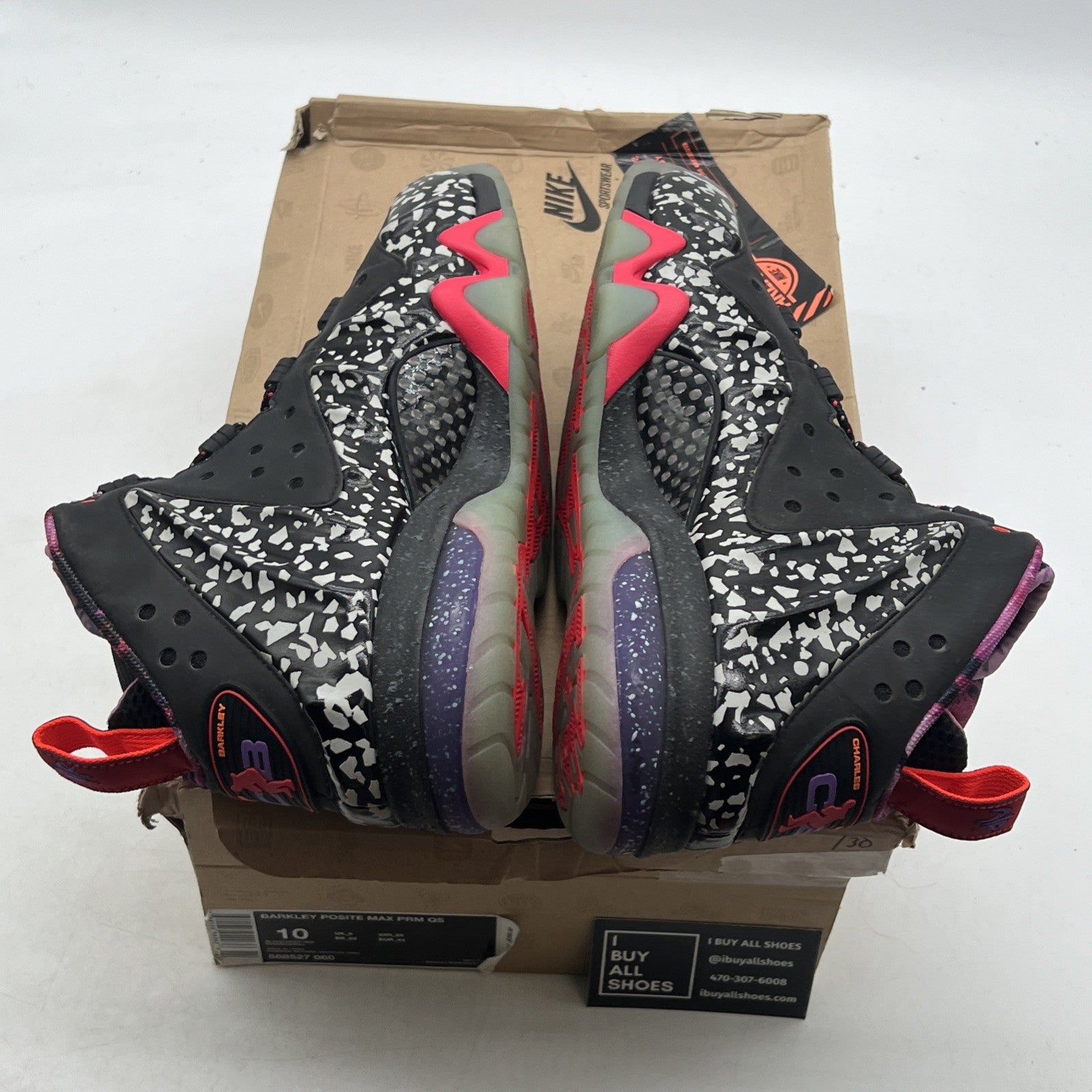Size 10 - Nike Barkley Posite Max Area 72 (588527-060)