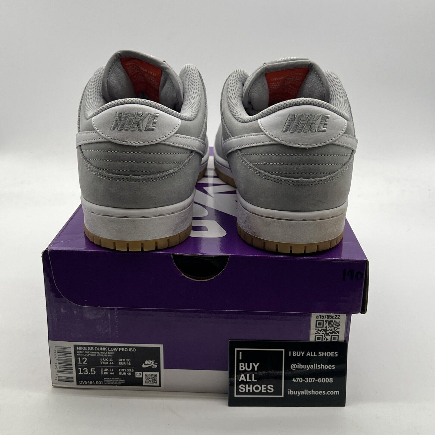 Size 12 - Nike SB Dunk Low Wolf Grey Gum (DV5464-001)