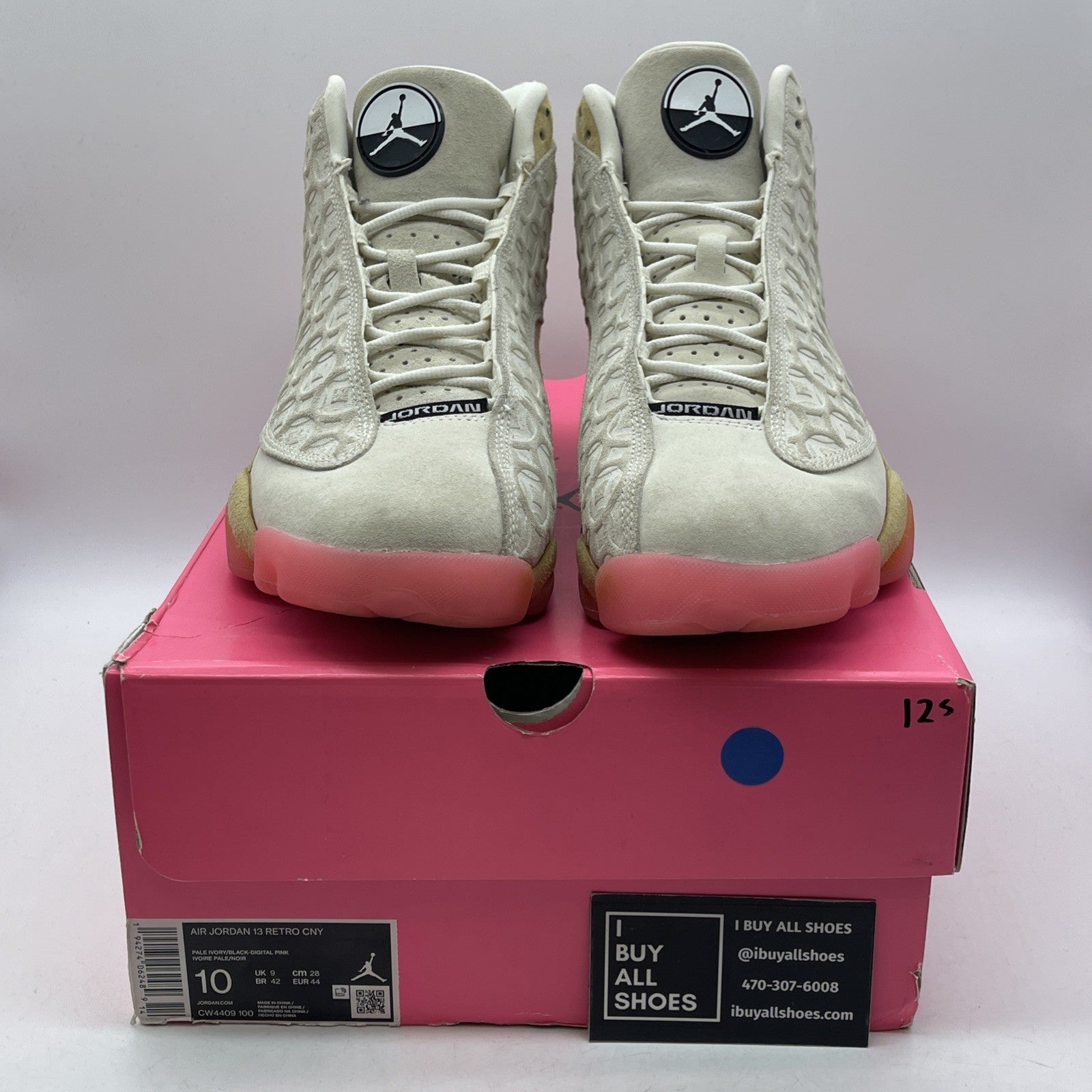 Size 10 - Air Jordan 13 Retro Chinese New Year White Brown Suede (CW4409-100)