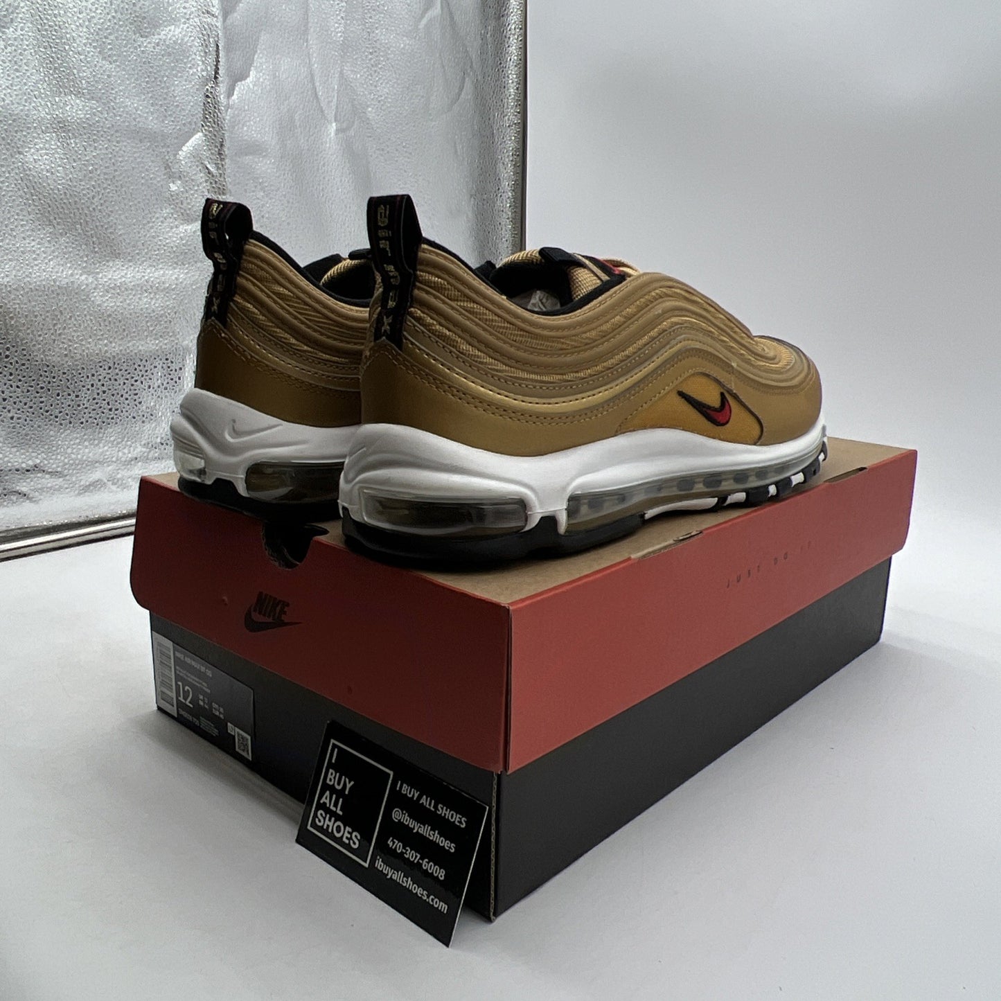 Size 12 - Nike Air Max 97 OG 2023 Metallic Gold (DM0028-700)
