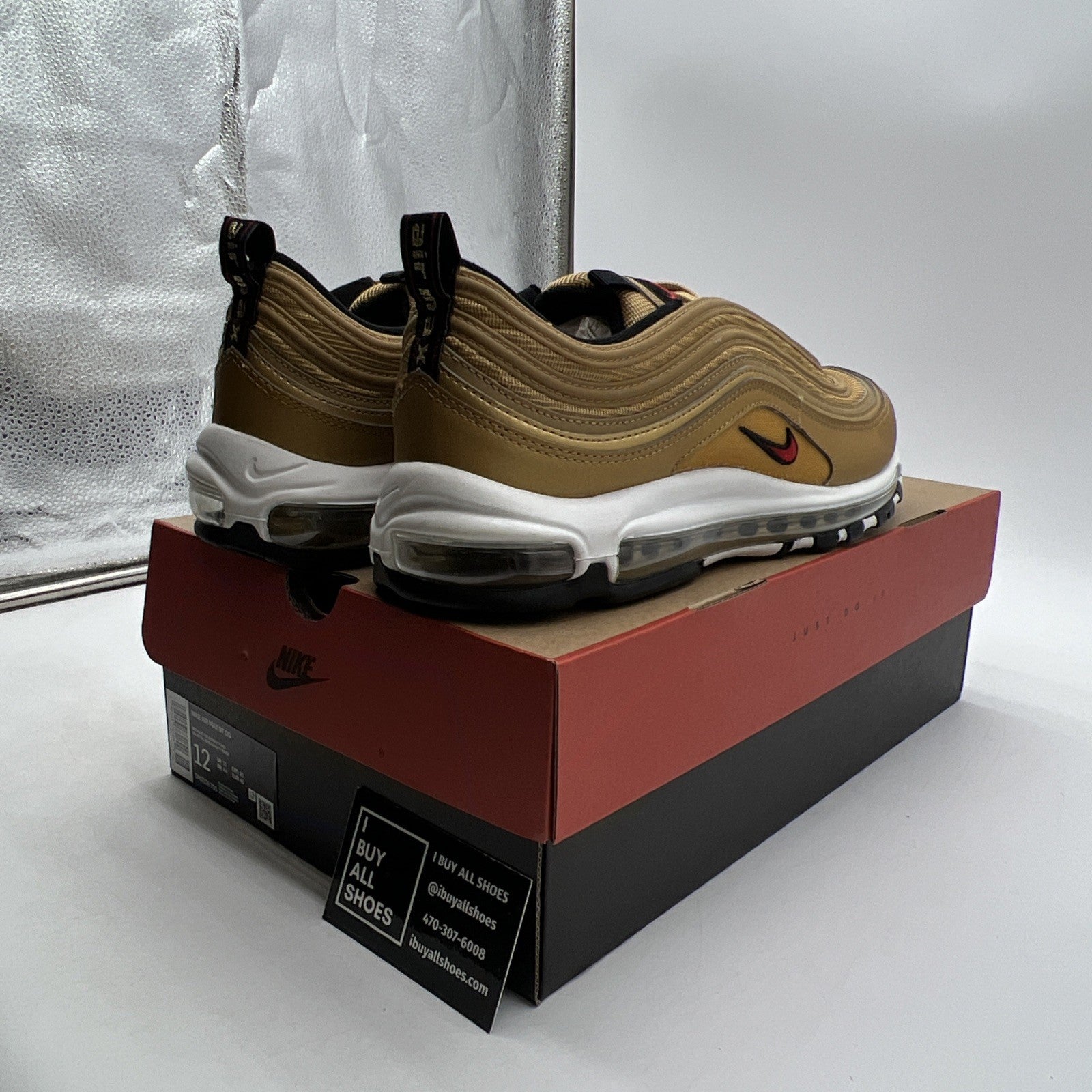 Size 12 - Nike Air Max 97 OG 2023 Metallic Gold (DM0028-700)