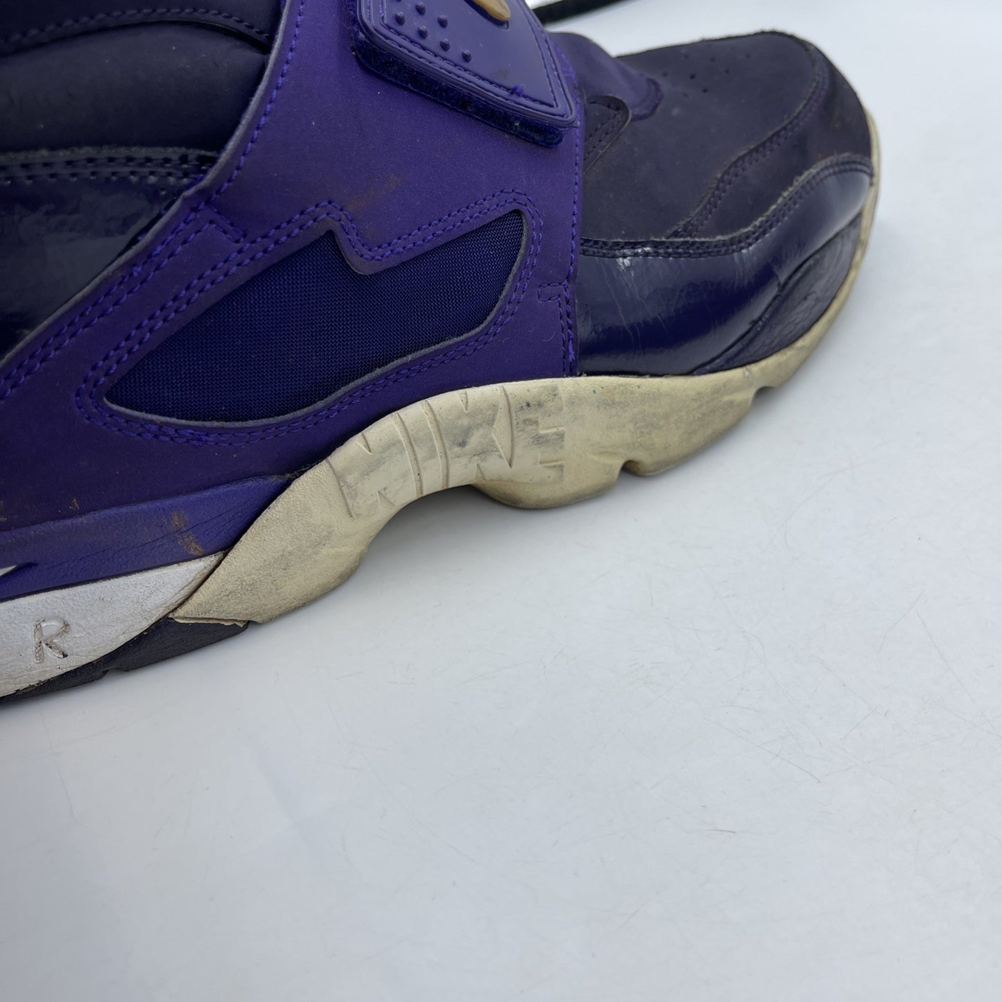 Size 12 - Nike Air Diamond Turf Purple Dynasty Suede Leather (309434-500)