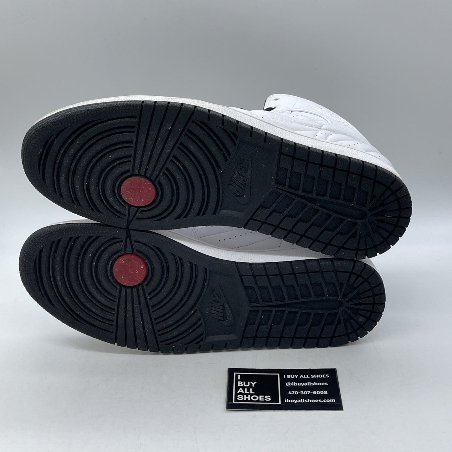 Size 11.5 - Air Jordan 1 Retro '99 White Black Suede Leather (654140-101)