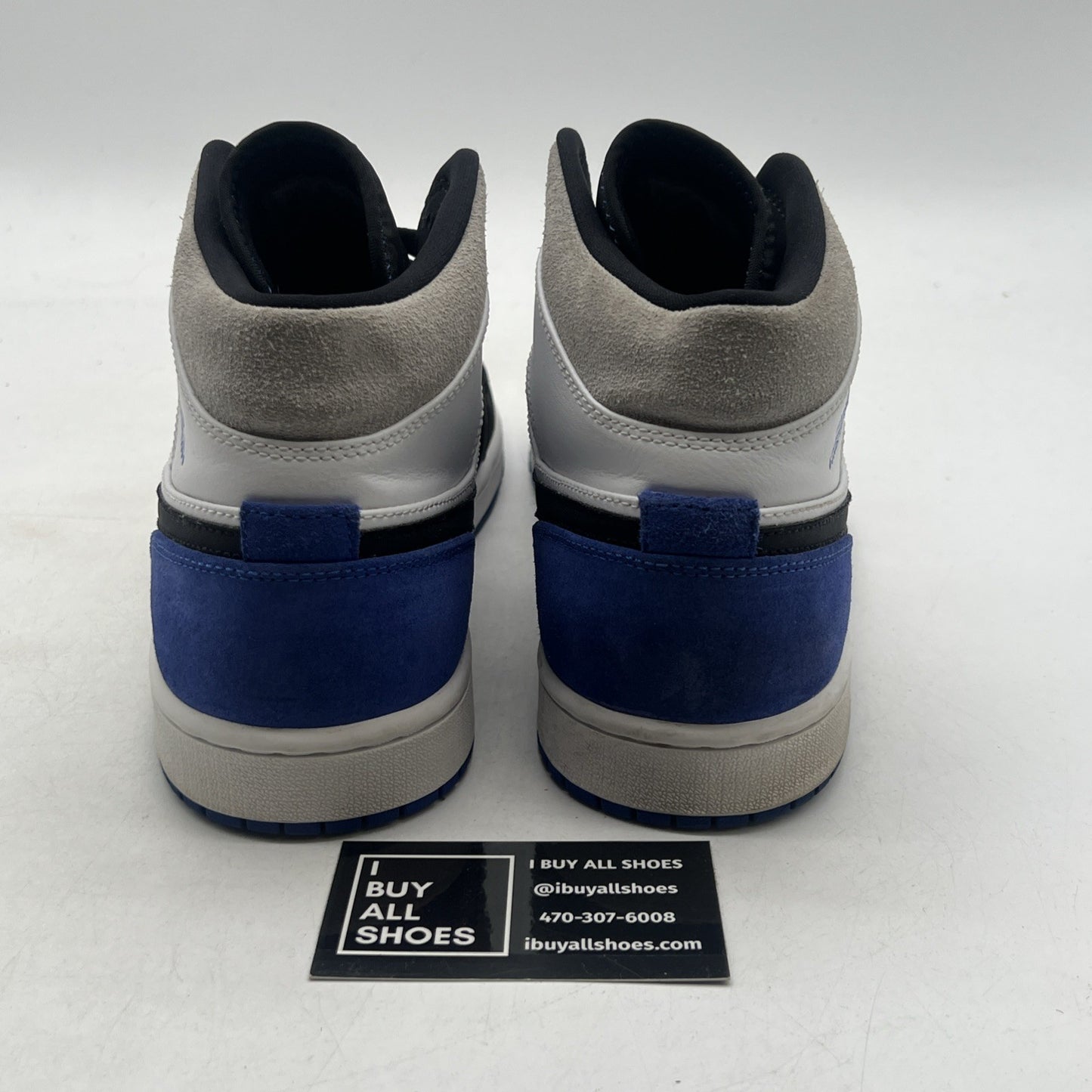 Size 11 - Air Jordan 1 SE Mid Royal Black Toe (852542-102)