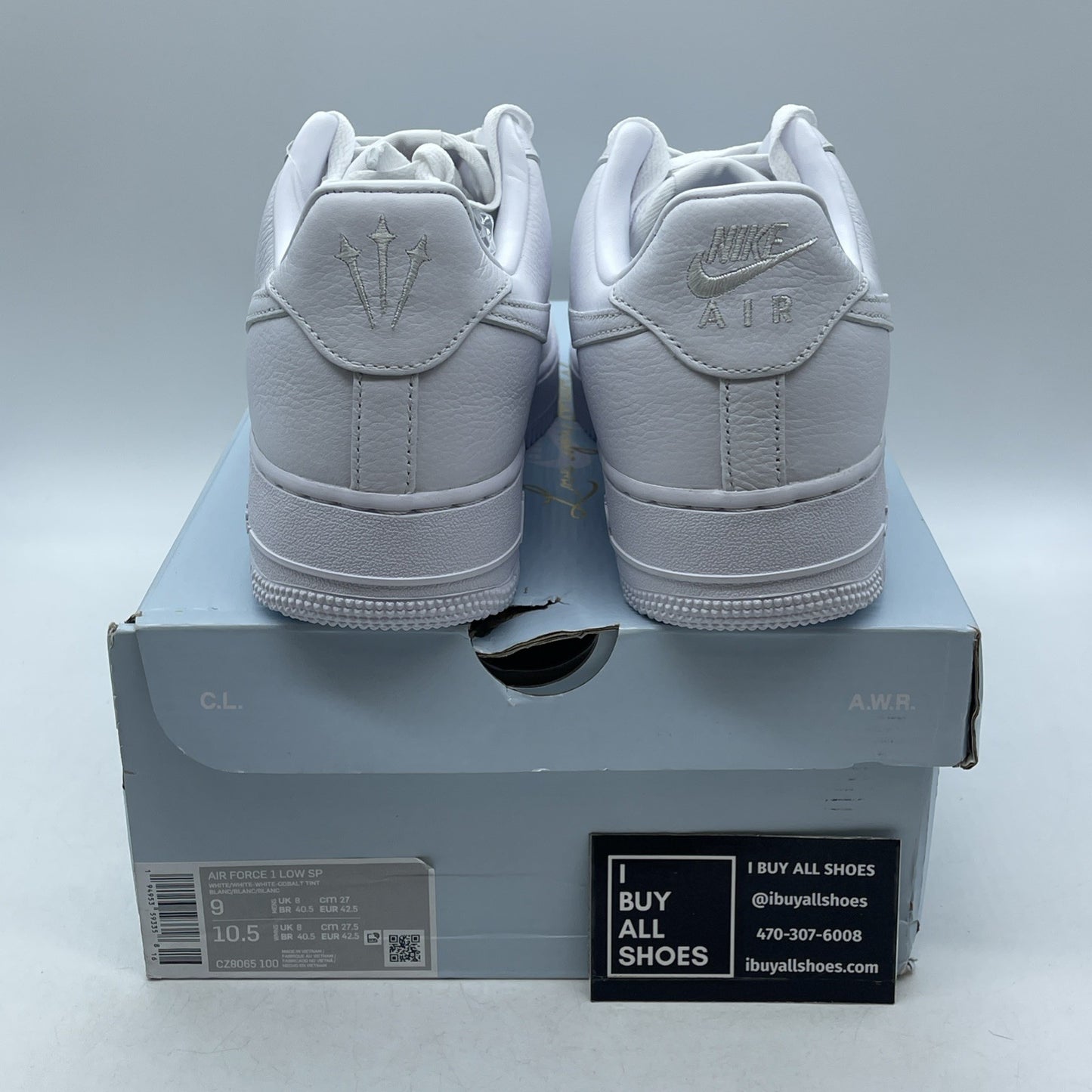 Size 9 - Nike Air Force 1 x NOCTA Low Certified Lover Boy (CZ8065-100)