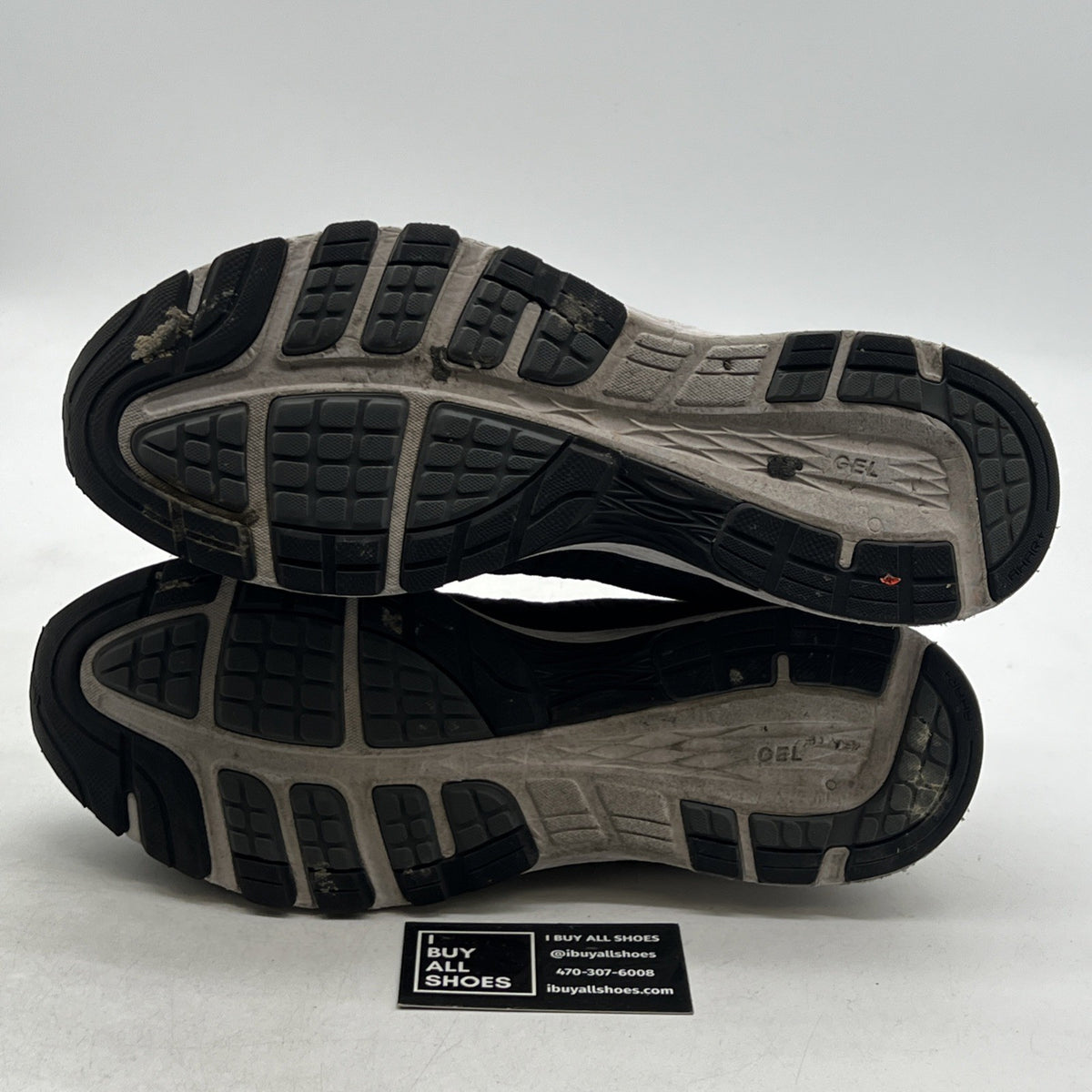 Size 11 - ASICS DynaFlyte 2 Black/White (T7D0N)