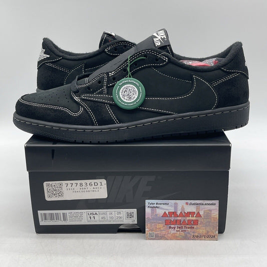 Size 11 - Jordan 1 Retro Low OG SP x Travis Scott Black Phantom (DM7866-001)