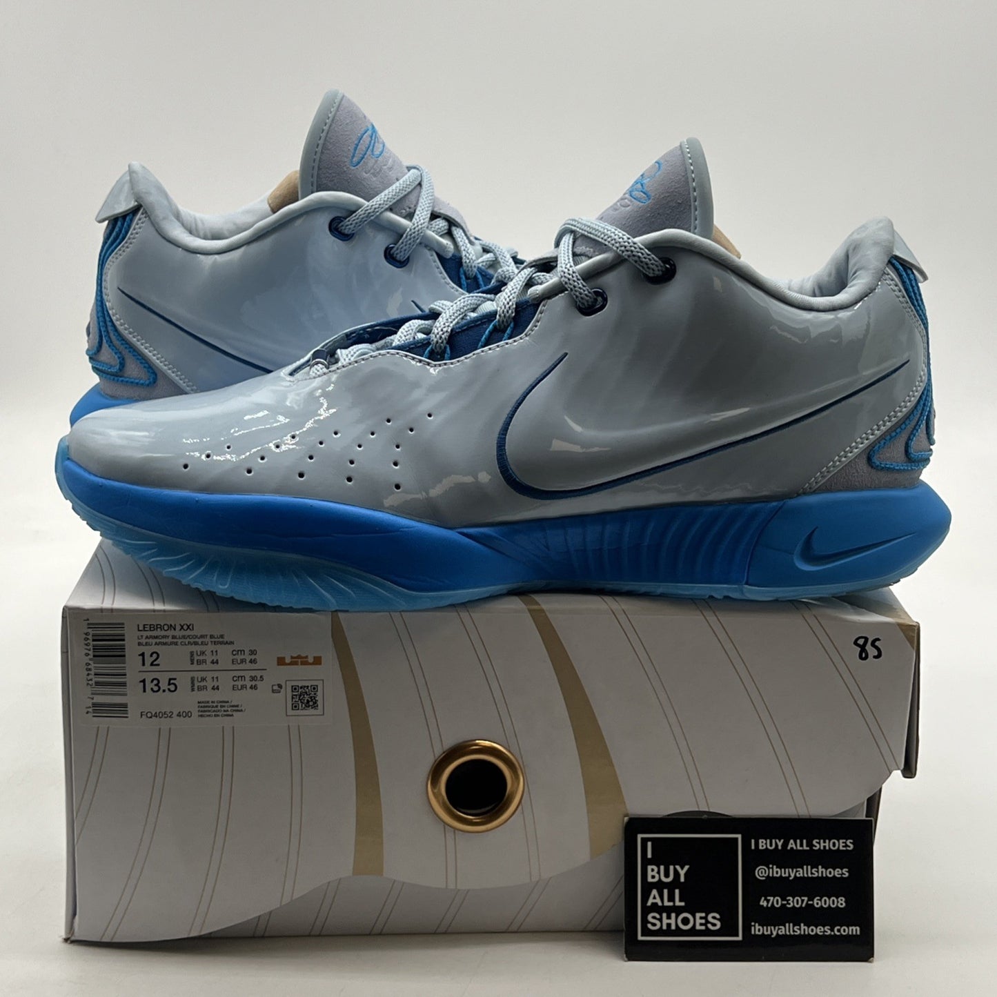 Size 12 - Nike LeBron 21 Light Armory Blue (FQ4052-400)