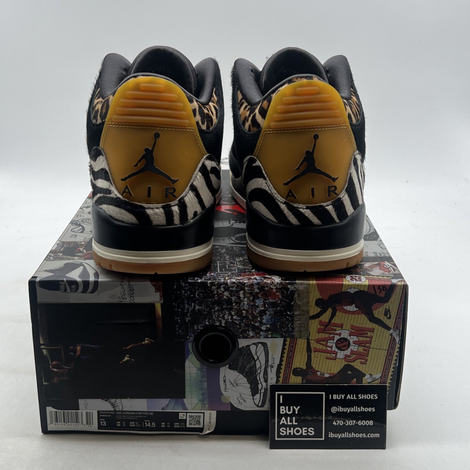Size 13 - Air Jordan 3 Retro SE Animal Instinct (CK4344-002)