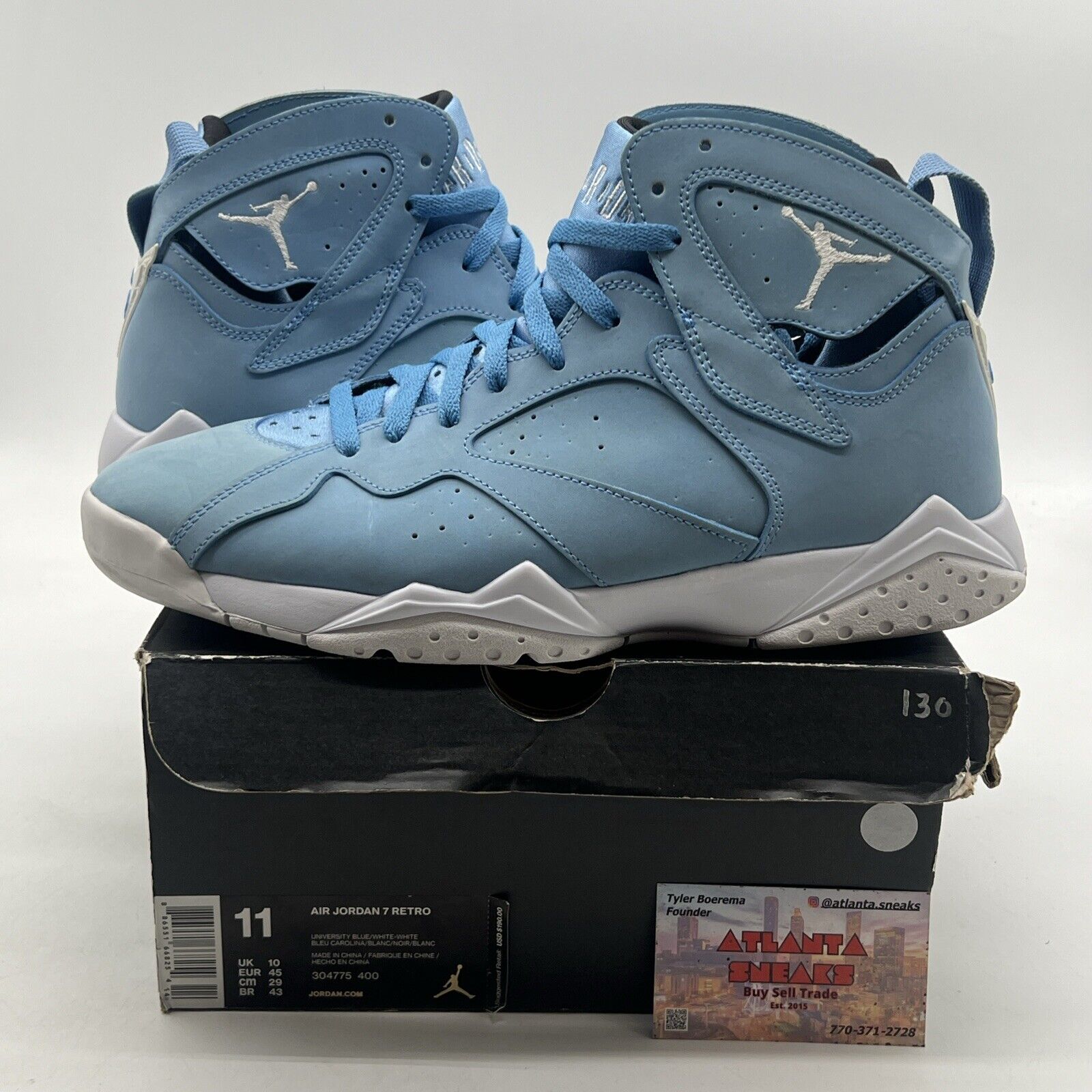 Size 11 - Air Jordan 7 Retro Pantone (304775-400)