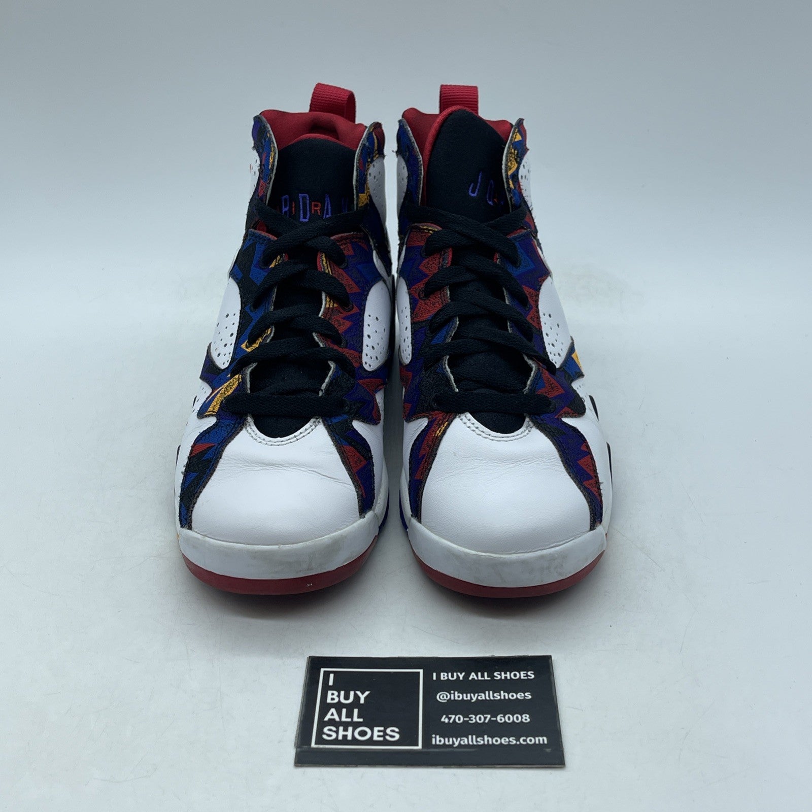 Size 5.5Y - Air Jordan 7 Retro Sweater (304774-142)