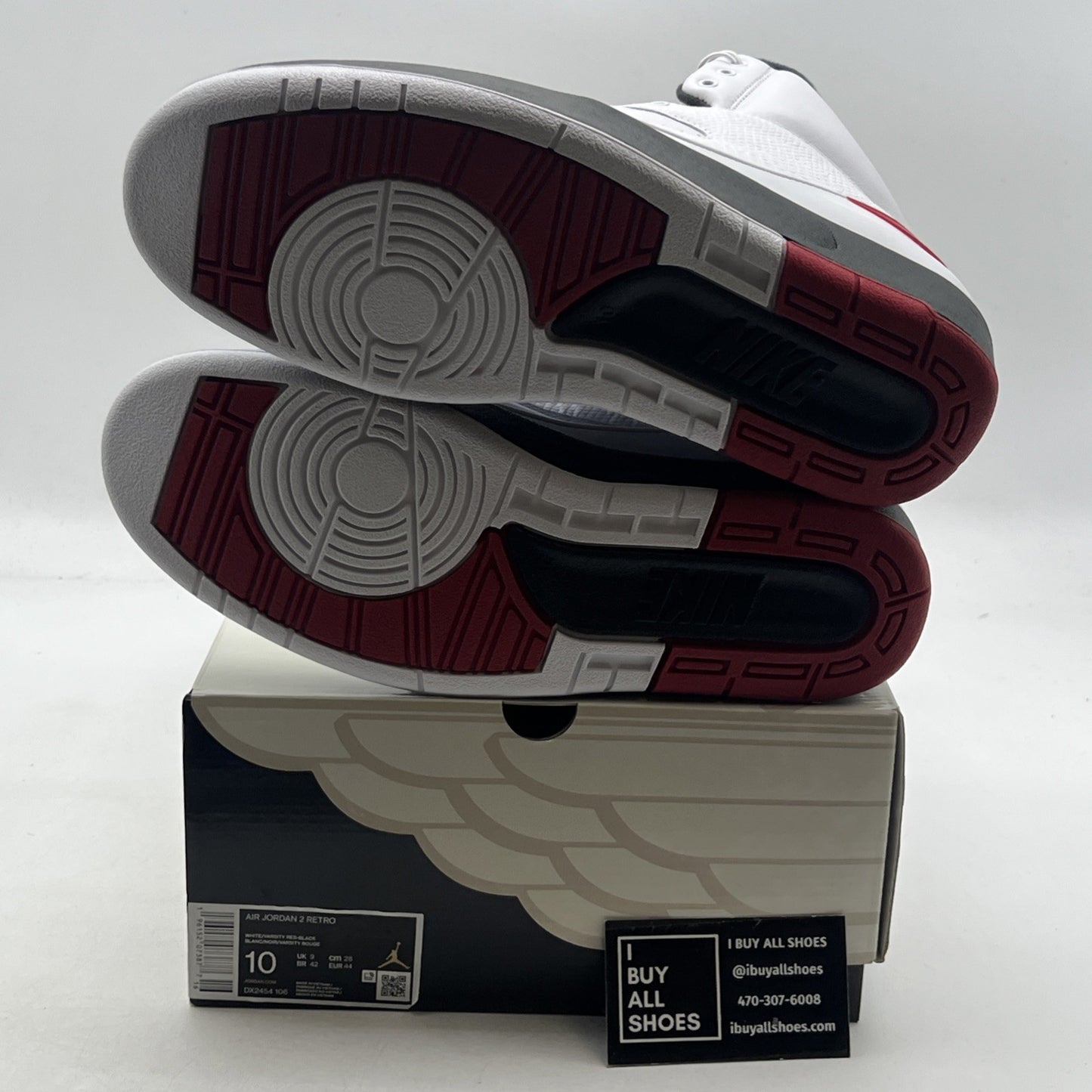 Size 10 - Air Jordan 2 Retro Mid Chicago (DX2454-106)