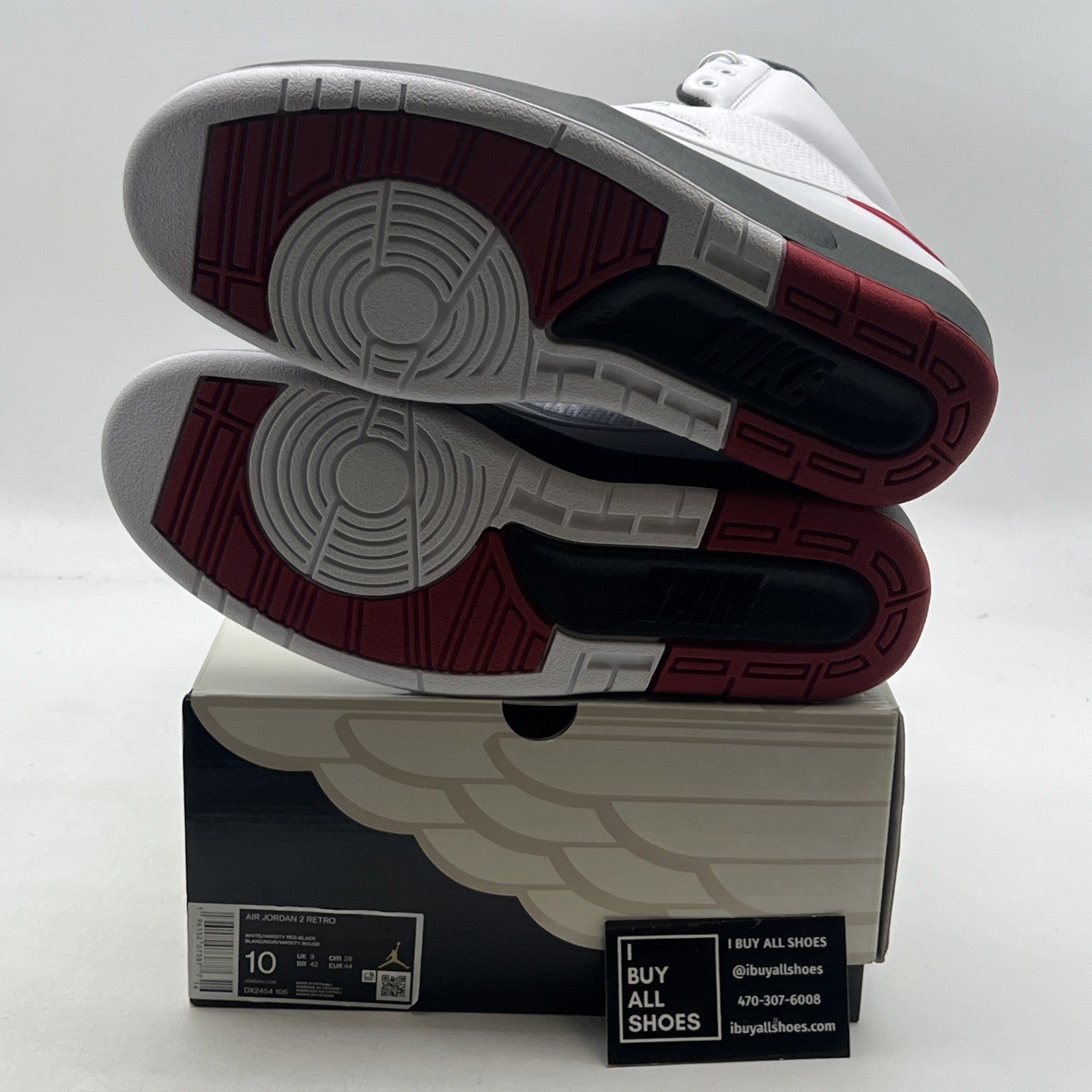 Size 10 - Air Jordan 2 Retro Mid Chicago (DX2454-106)