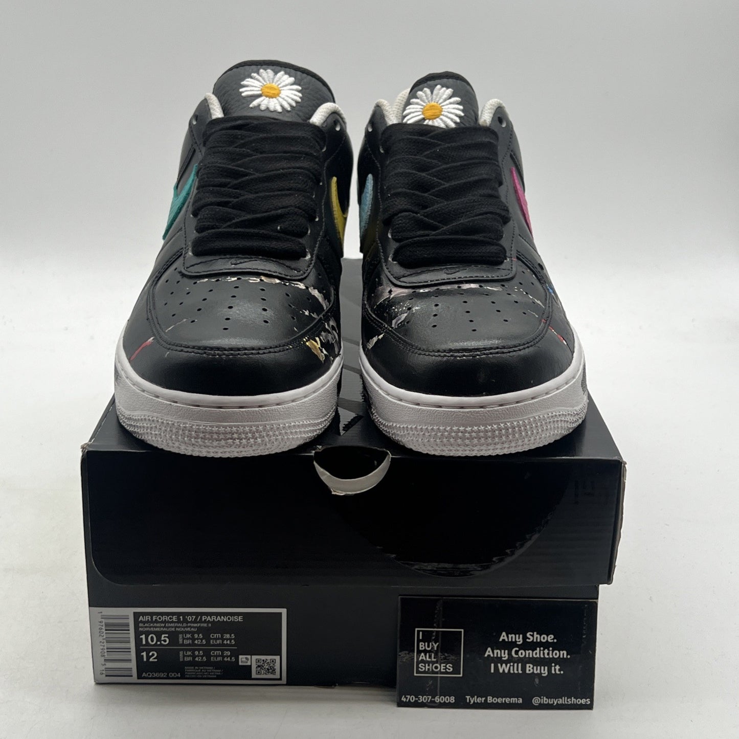Size 10.5 - Nike G-Dragon x Air Force 1 '07 Para-Noise 3.0 (AQ3692-004)