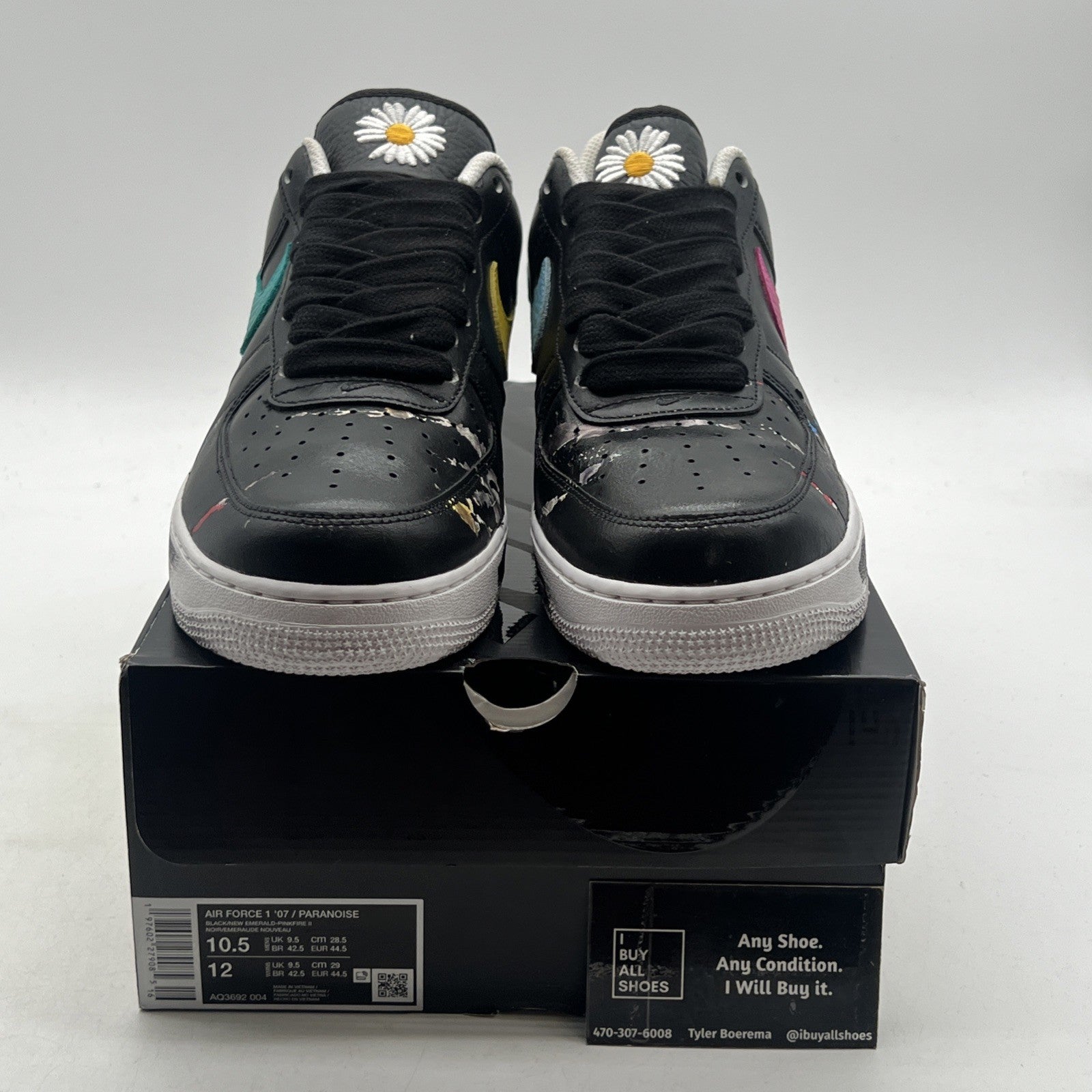 Size 10.5 - Nike G-Dragon x Air Force 1 '07 Para-Noise 3.0 (AQ3692-004)