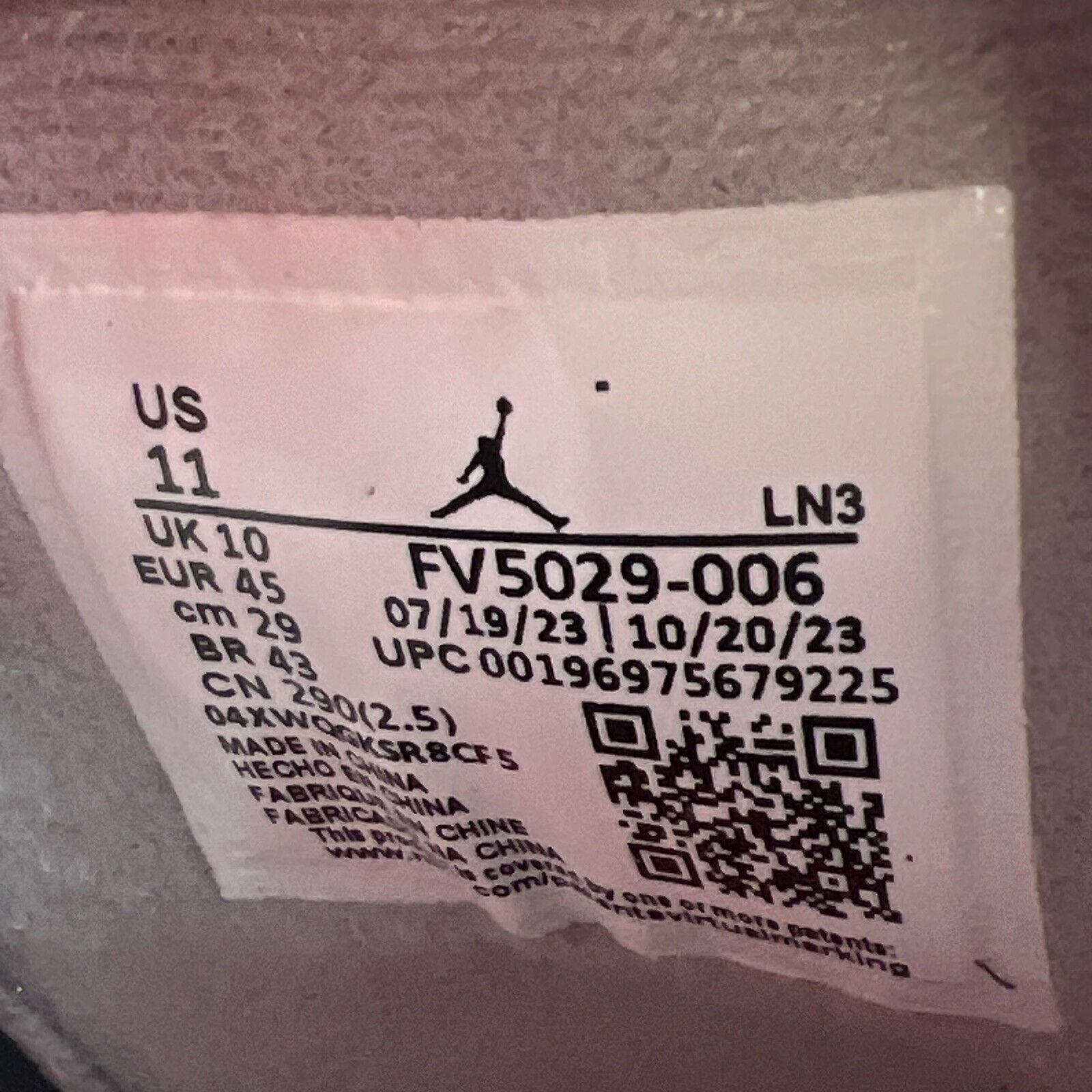 Size 11 - Air Jordan 4 Retro Bred Reimagined Red Grey Leather (FV5029-006)