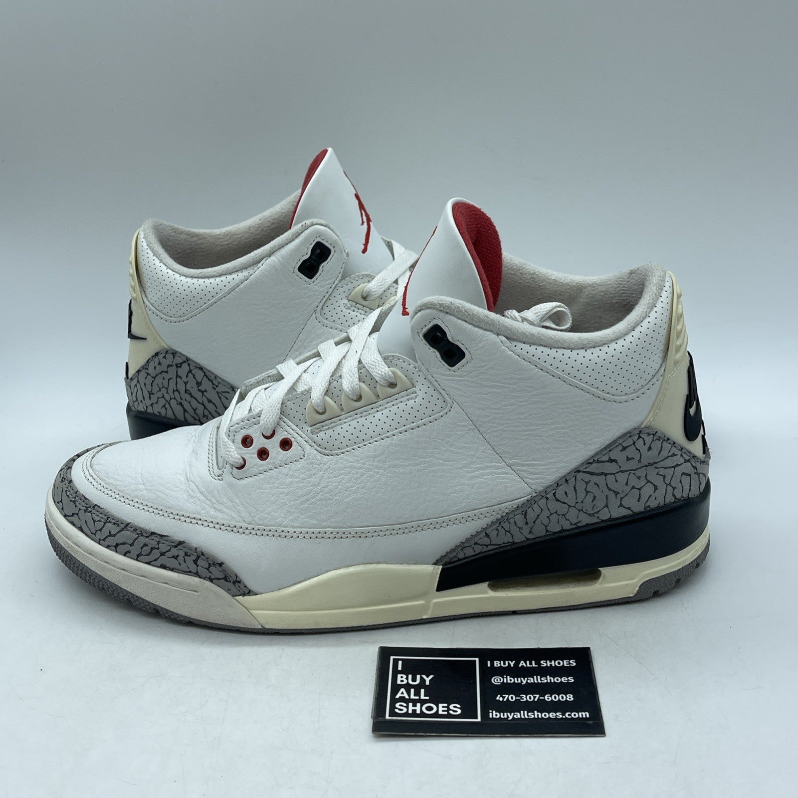 Size 12 - Air Jordan 3 Retro Mid White Cement Reimagined (DN3707-100)