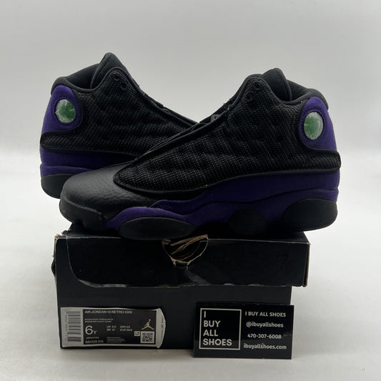 Size 6Y - Air Jordan 13 Retro Mid Court Purple (884129-015)