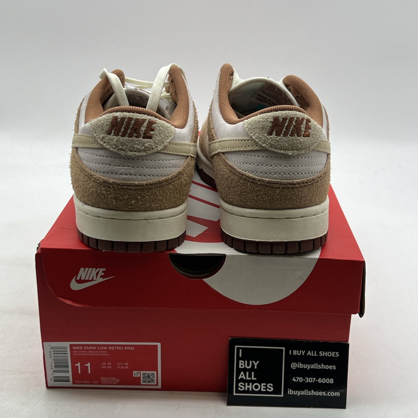 Size 11 - Nike Dunk Low Premium Medium Curry (DD1390-100)