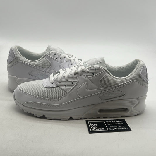 Size 13 - Nike Air Max 90 Triple White 2020 (CN8490-100)
