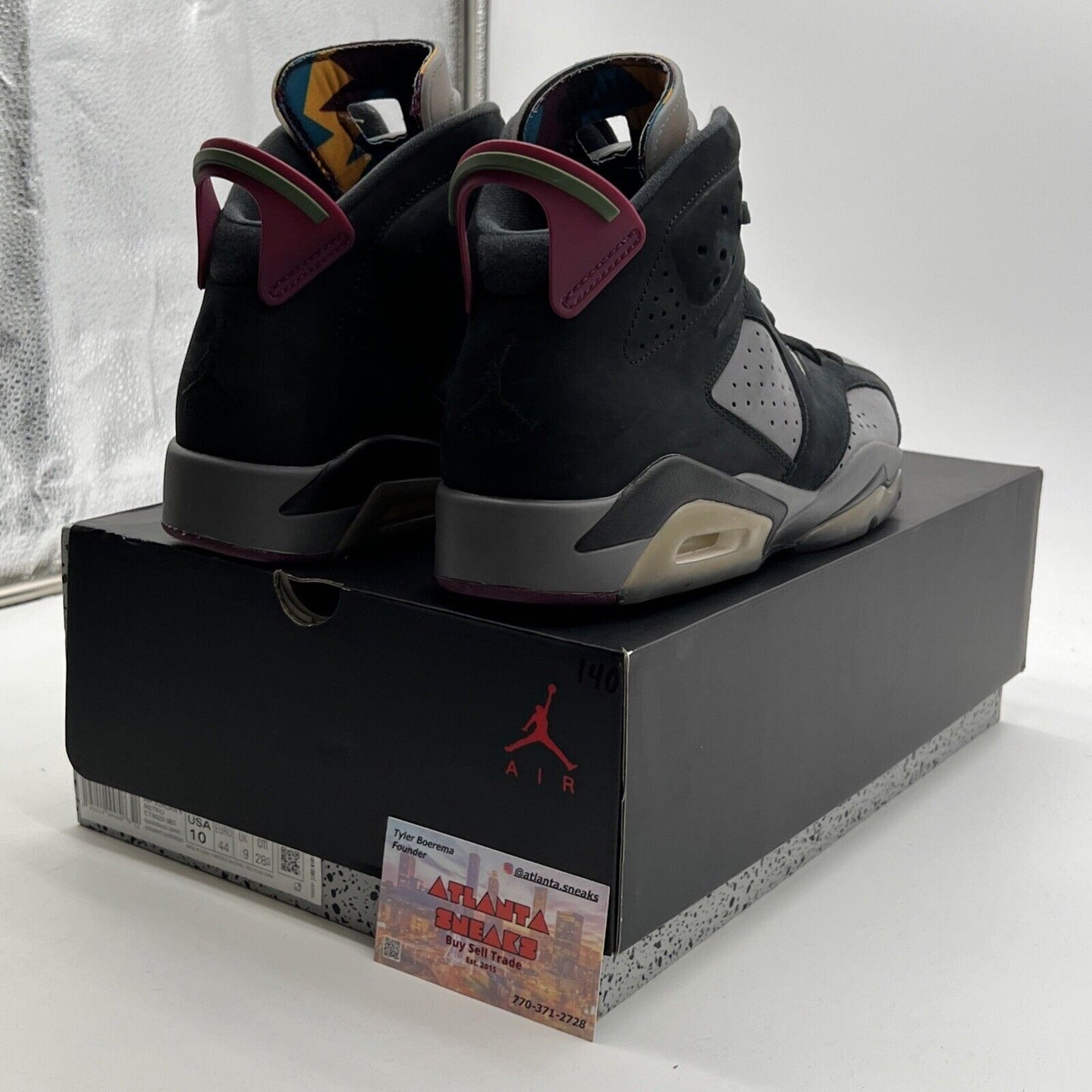 Size 10 - Air Jordan 6 Bordeaux (CT8529-063)