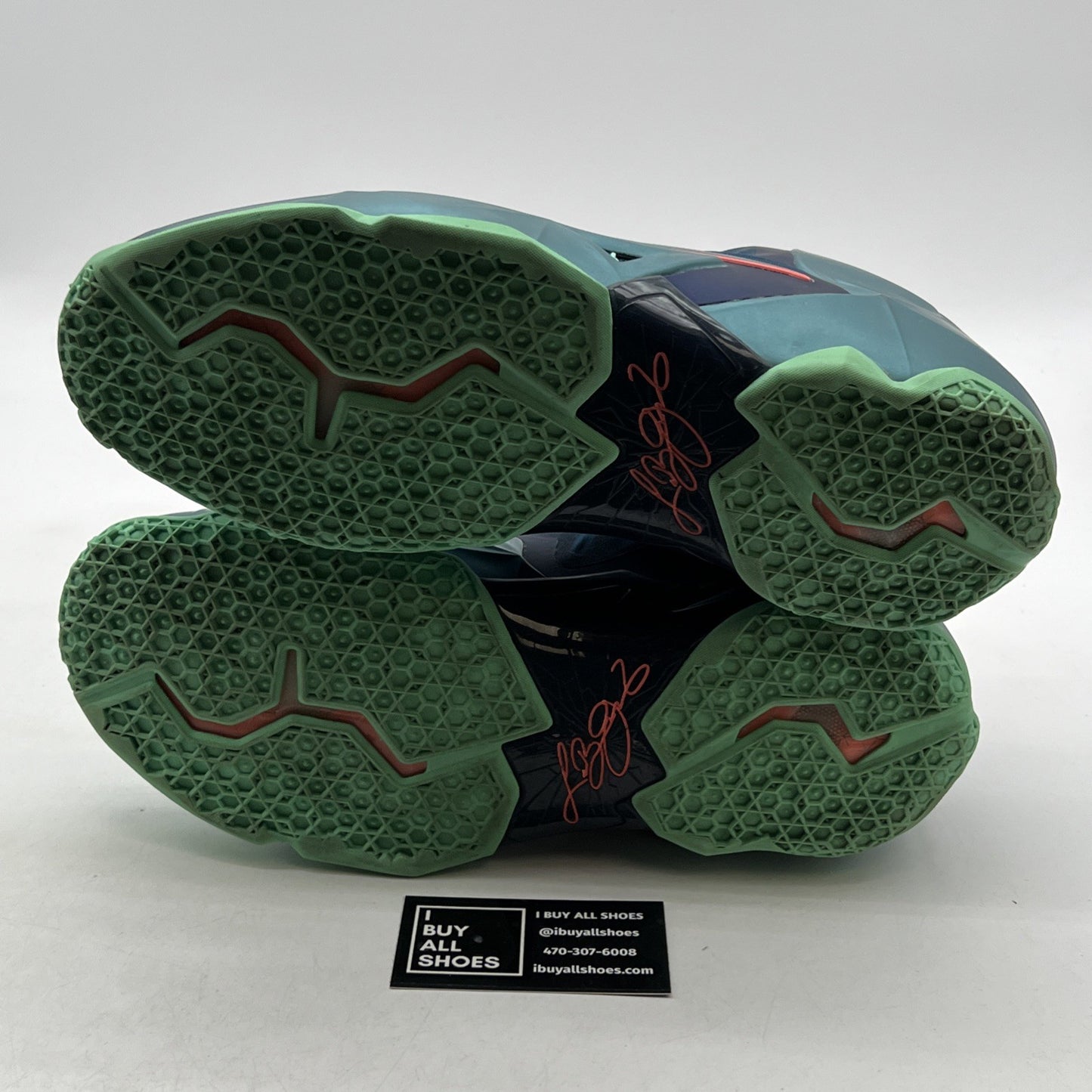 Size 13 - Nike LeBron 11 Miami vs Akron (616175-400)
