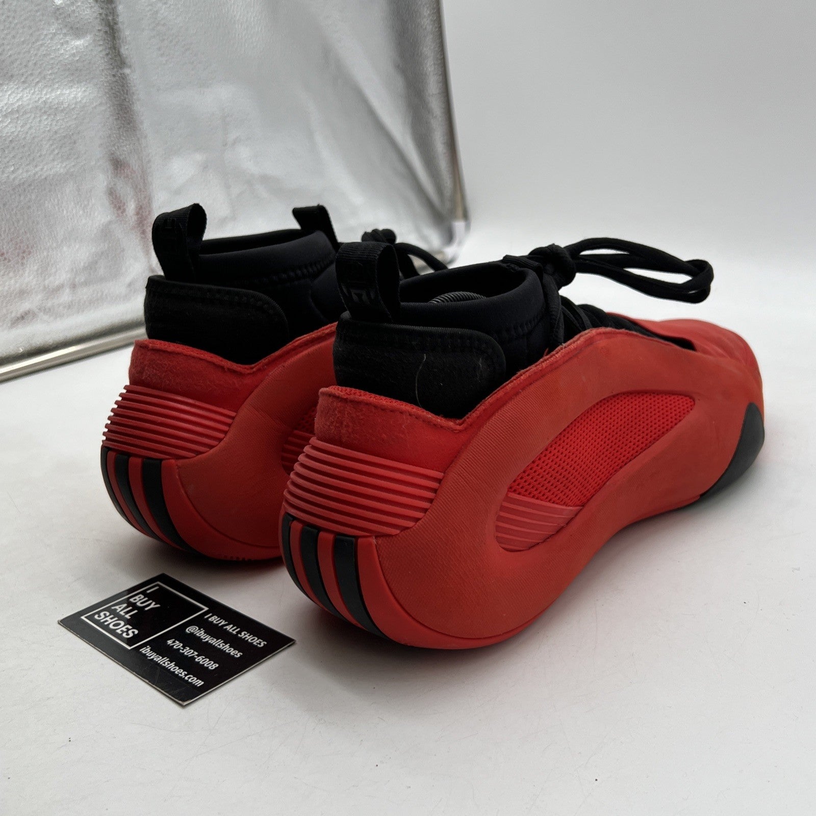 Size 10.5 - adidas Harden Vol. 8 Luxury Red (IG6588)