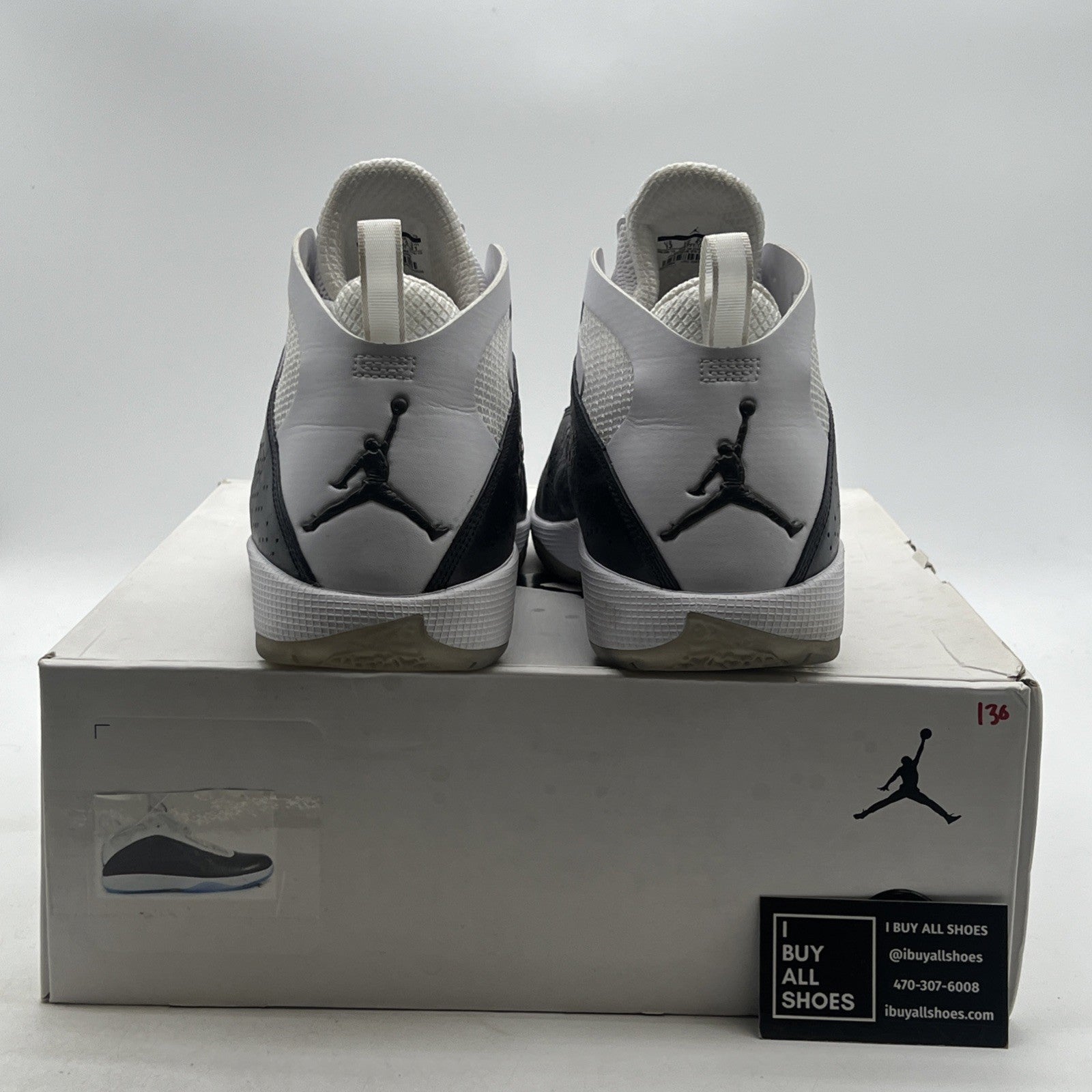 Size 13 - Air Jordan 2011 White Black (436771-101)