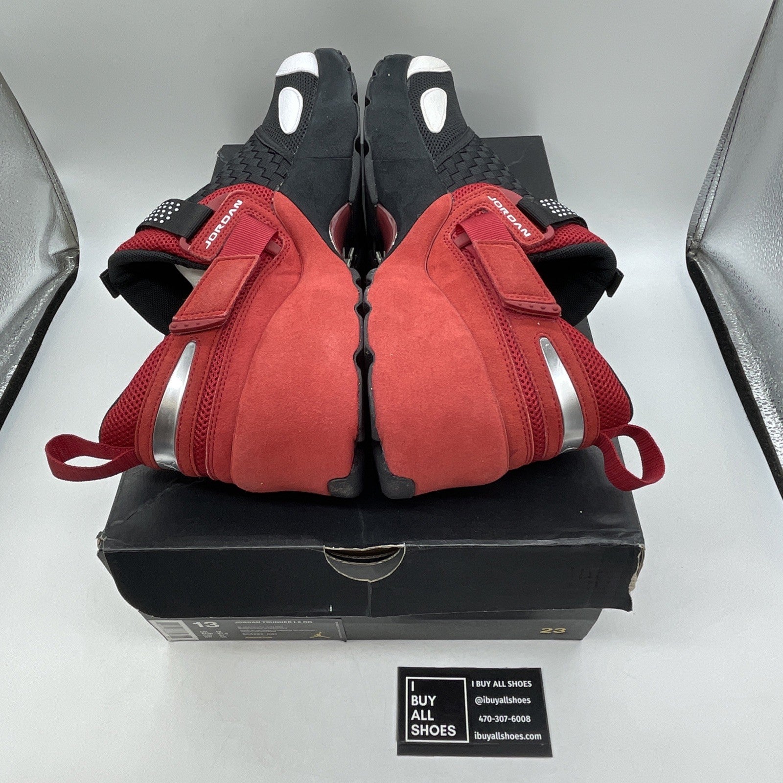 Size 13 - Air Jordan Trunner LX OG Black Gym Red (905222-001)