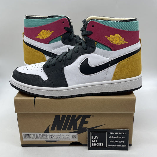 Size 10 - Air Jordan 1 Zoom Comfort High Multi-Color (CT0978-016)