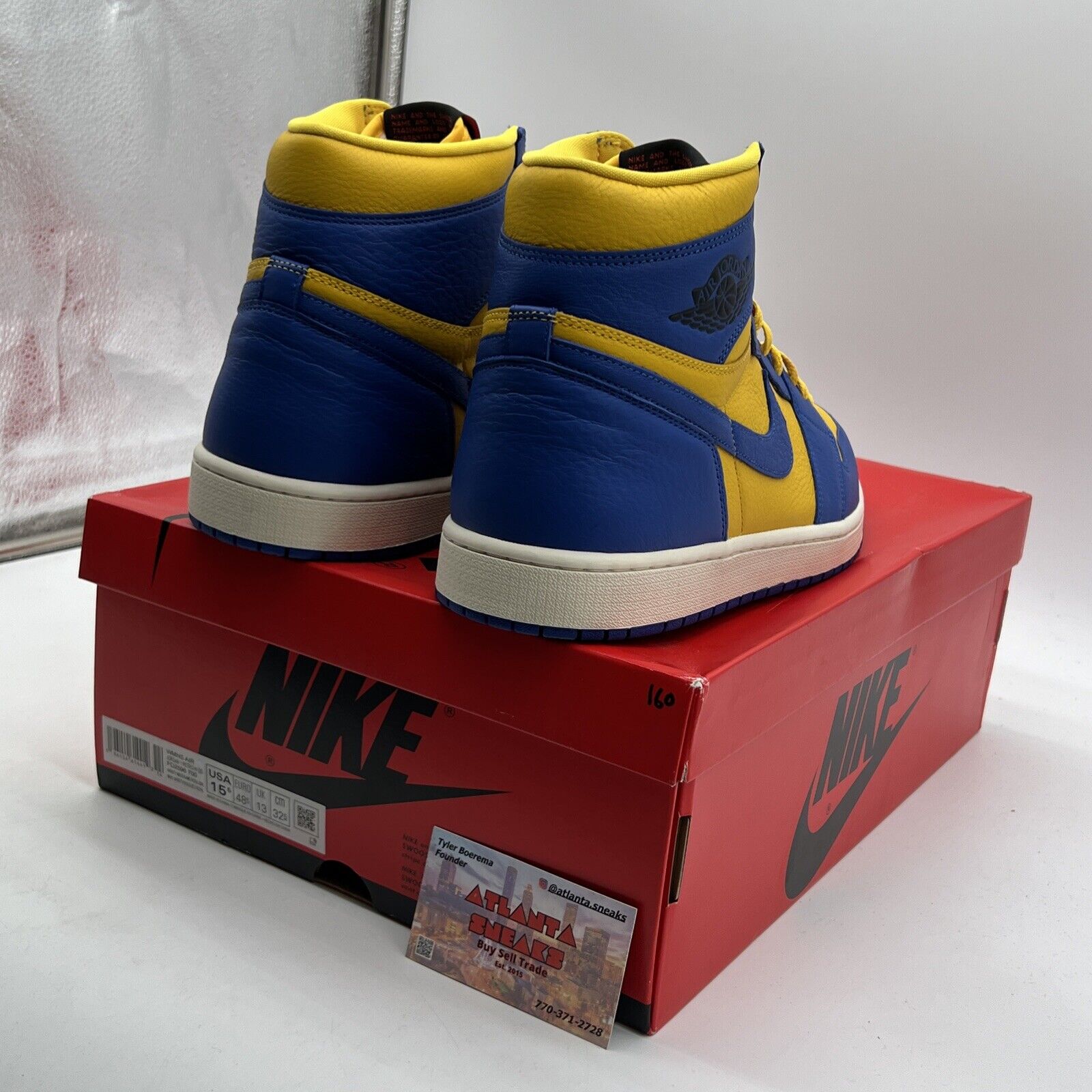 Size 15.5 - Air Jordan 1 Retro OG High Reverse Laney W (FD2596-700)