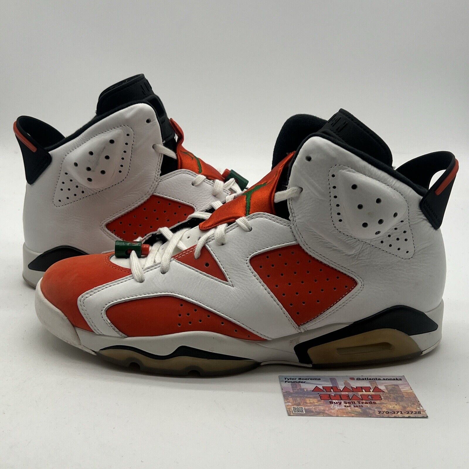 Size 11.5 - Air Jordan 6 Retro Gatorade (384664-145)