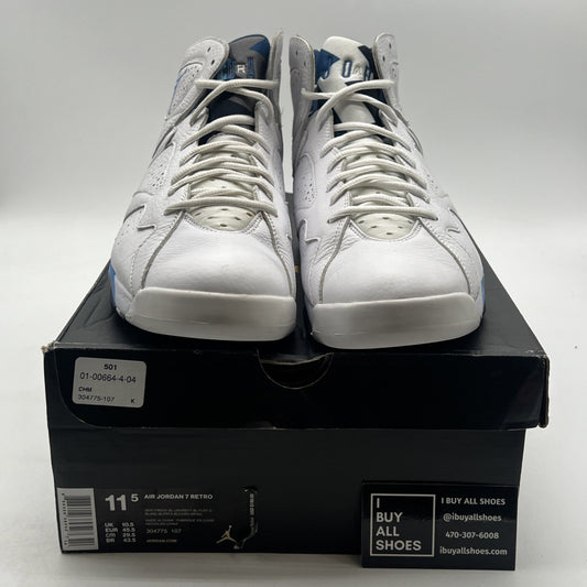 Size 11.5 - Air Jordan 7 Retro 2015 French Blue (304775-107)