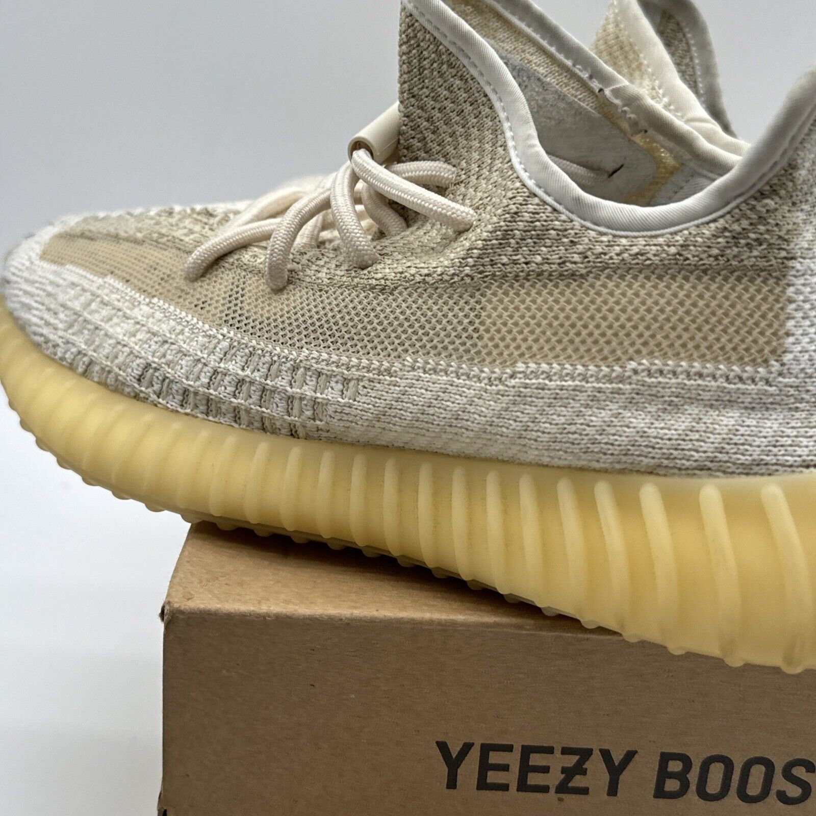 Size 6.5 - Yeezy Boost 350 V2 Natural Yellow White Cream Boost Kanye Comfy OG Al