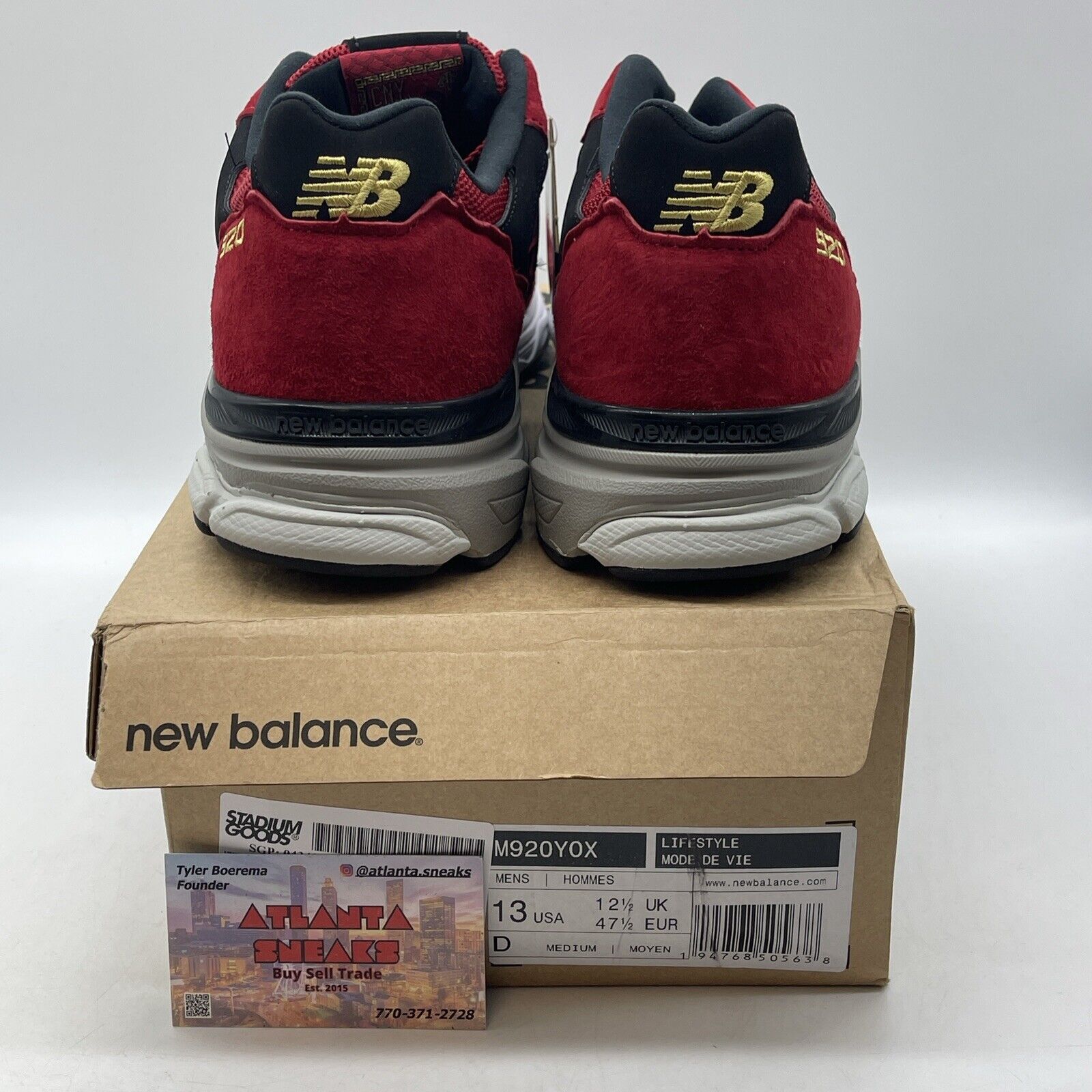 Size 13 - New Balance 920 Chinese New Year - Year Of The Ox