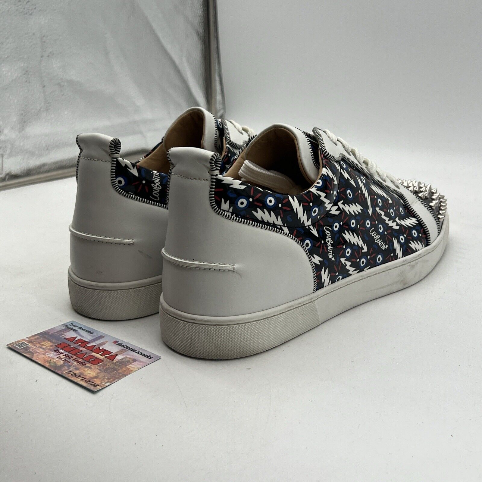 Size 12.5 - Christian Louboutin Louis Junior Spikes