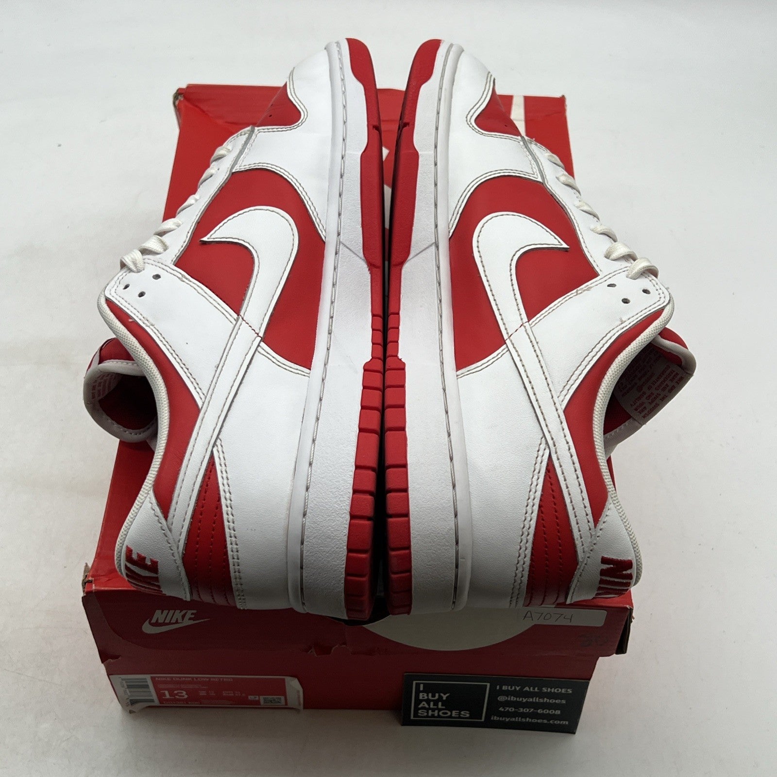 Size 13 - Nike Dunk Low Championship Red (DD1391-600)