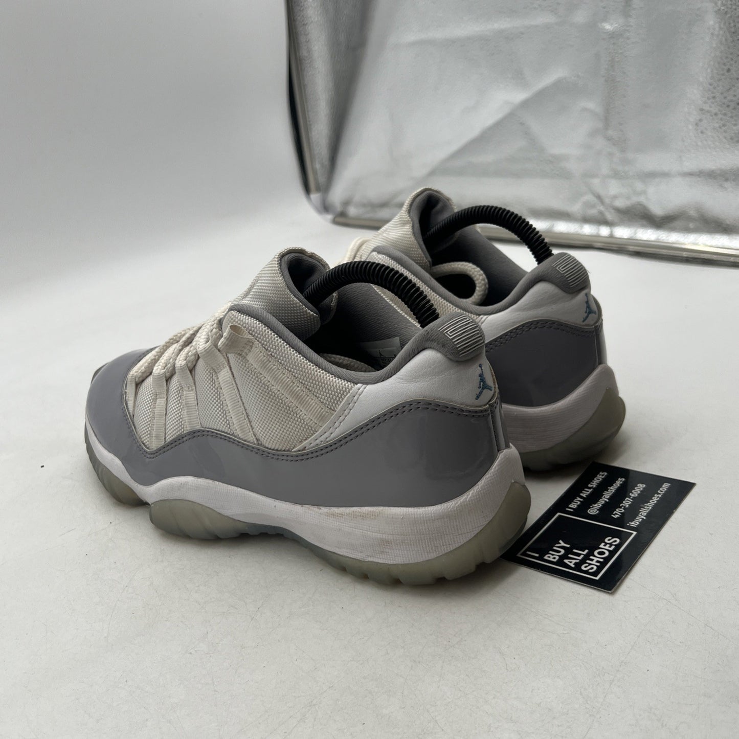 Size 7.5 - Air Jordan 11 Retro Low Cement Grey (AV2187-140)