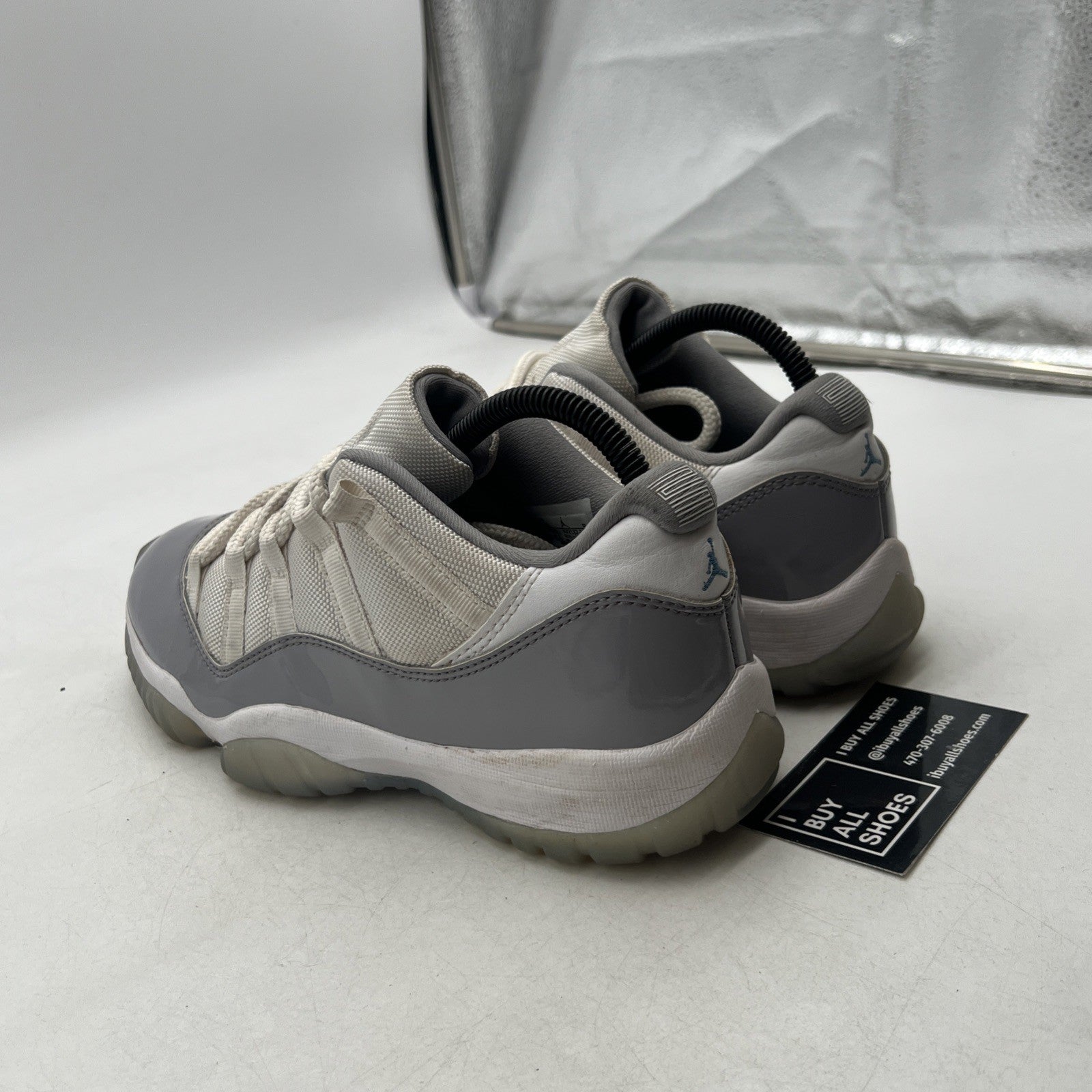 Size 7.5 - Air Jordan 11 Retro Low Cement Grey (AV2187-140)