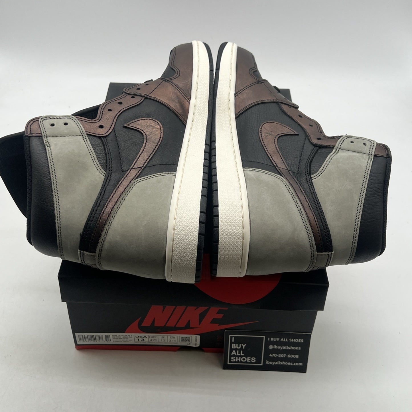 Size 13 - Air Jordan 1 Retro OG High Patina (555088-033)