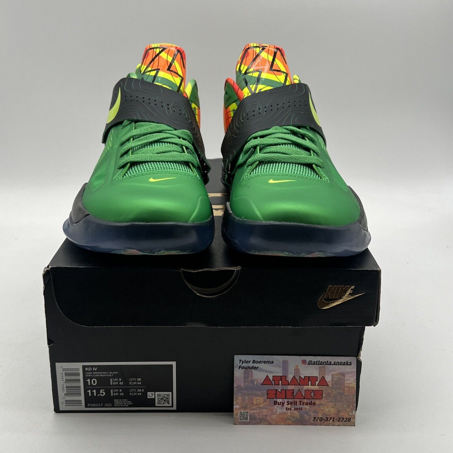 Size 10 - Nike Zoom KD 4 2024 Weatherman (FN6247-300)