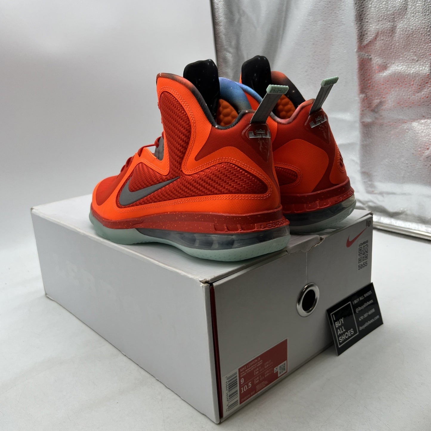 Size 9 - Nike LeBron 9 2022 Big Bang (DH8006-800)