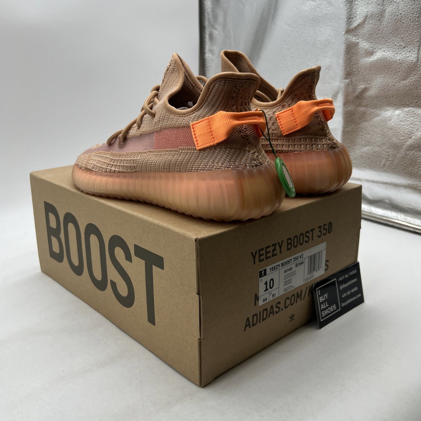 Size 10 - adidas Yeezy Boost 350 V2 Clay (EG7490)