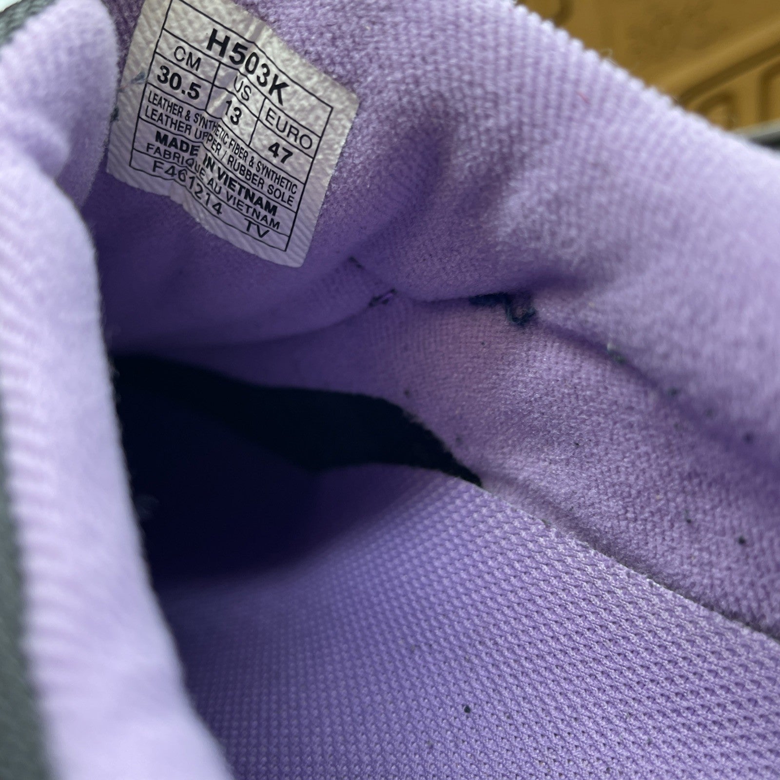 Size 13 - Asics Gel Lyte III H503K Lilac Gray (H503K)