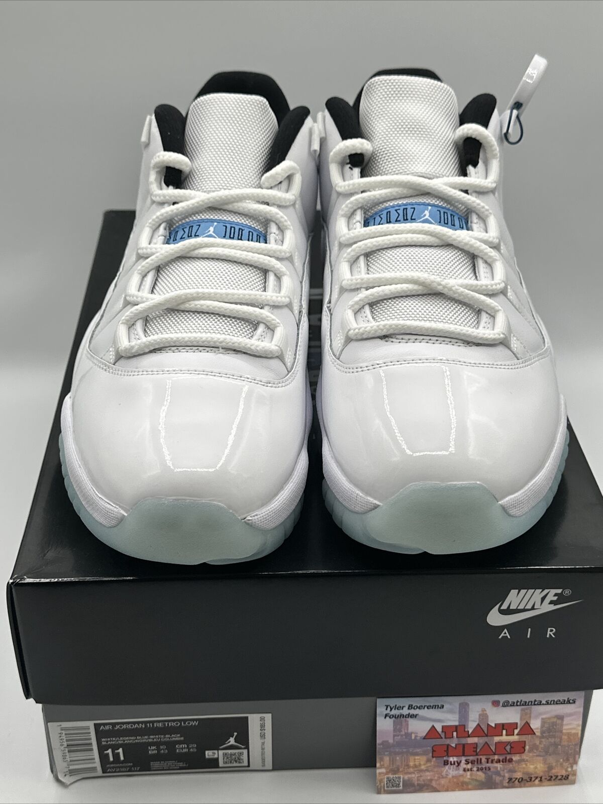 Size 11 - Jordan 11 Retro Low Legend Blue