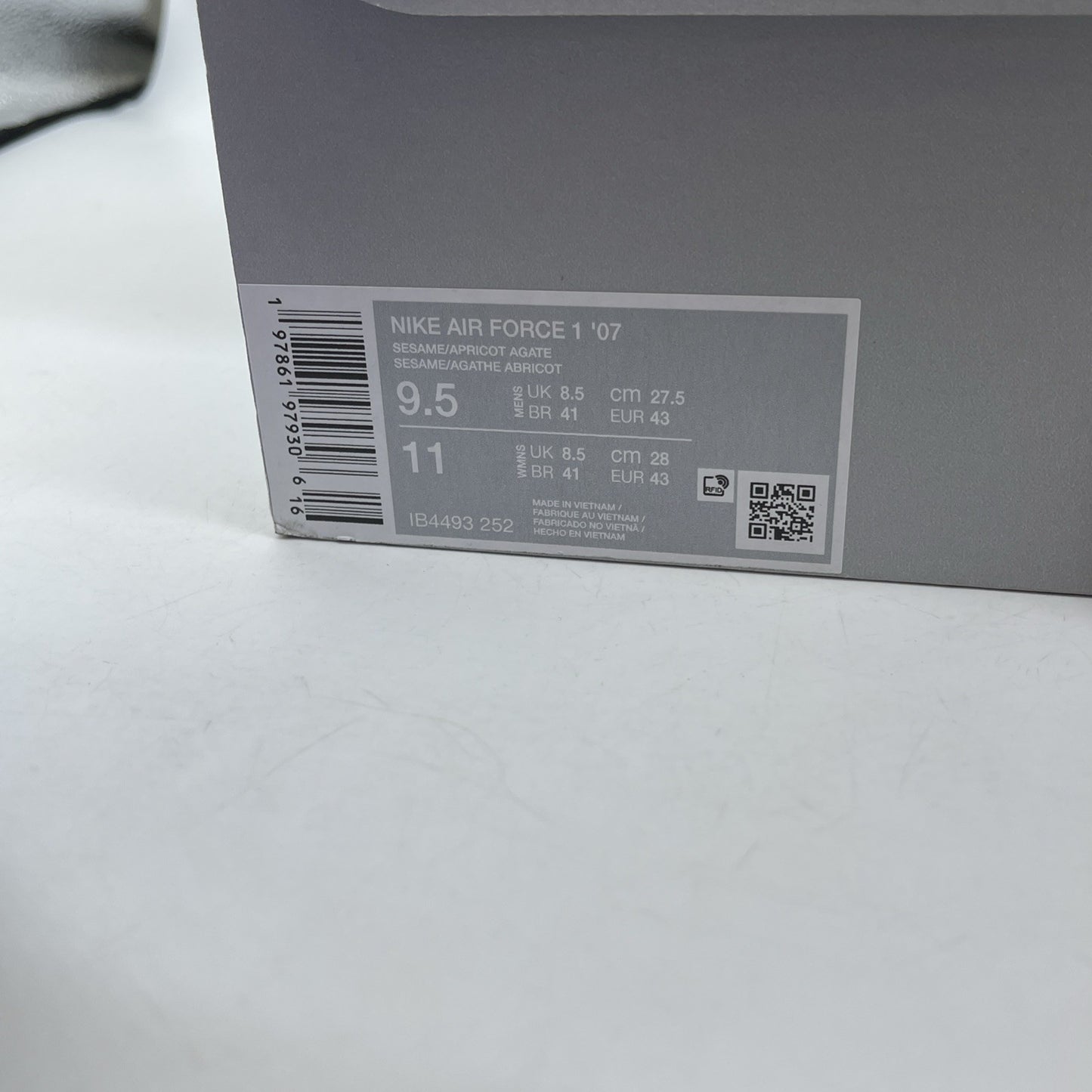 Size 9.5 - Nike Air Force 1 Low Easter 2025 Blue Purple Leather (IB4493-252)